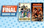 Last Chance Pre-Orders for June 16th