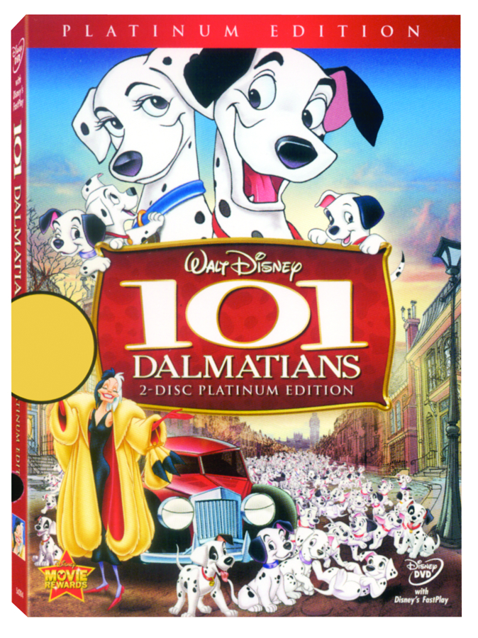 Dec074991 101 Dalmations Platinum Ed Dvd Previews World - 