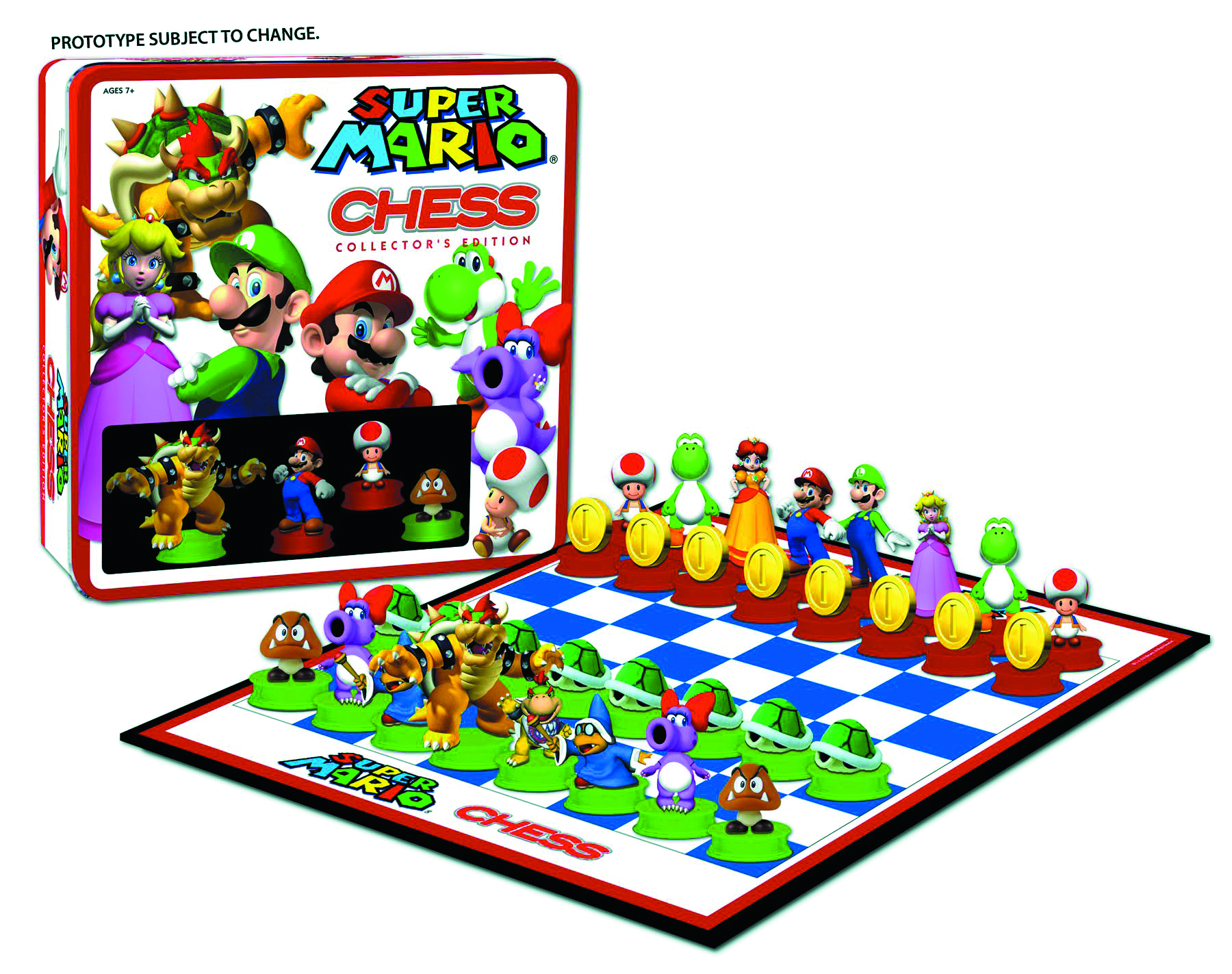 JUL091739 - SUPER MARIO BROS CHESS - Previews World