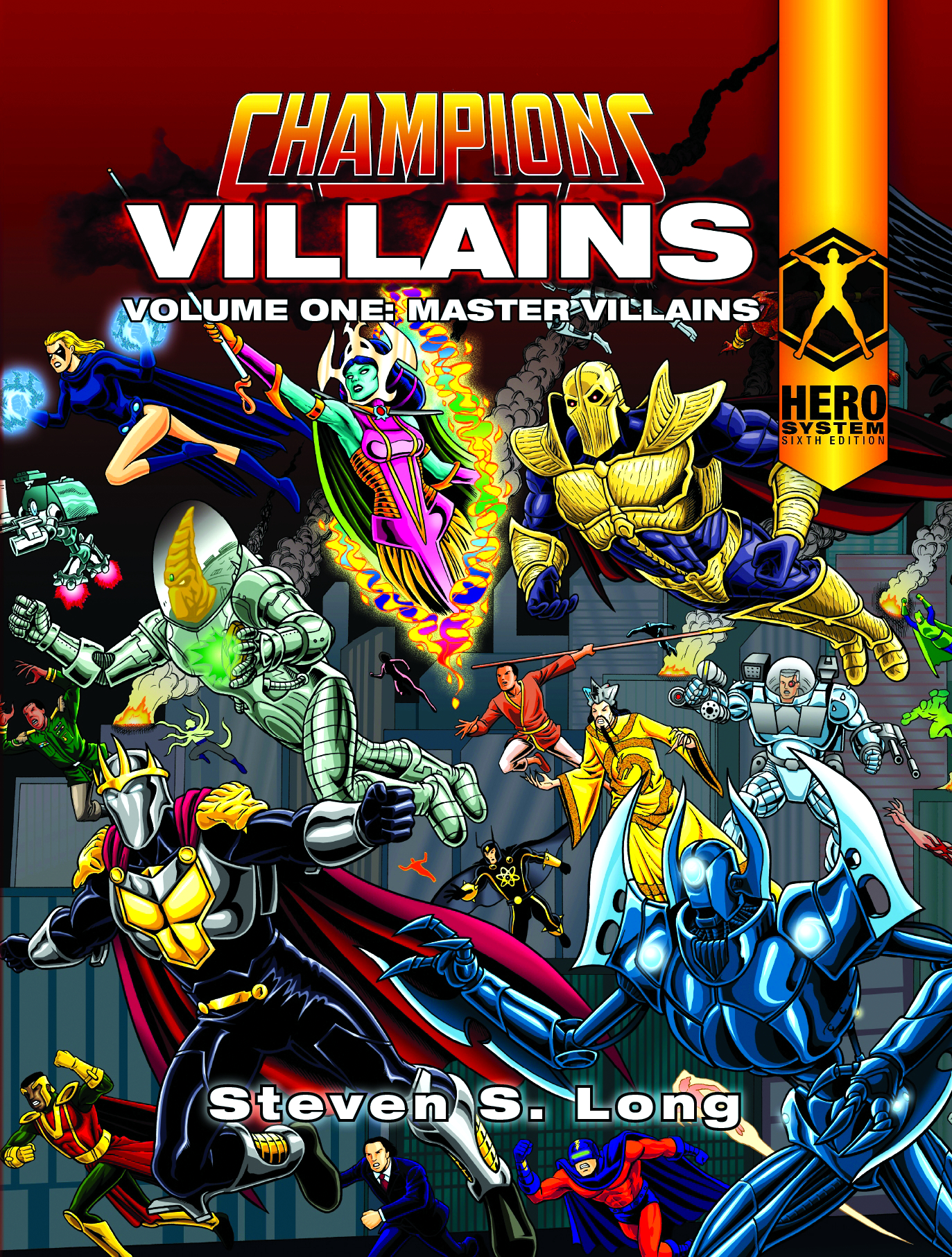 JAN111942 - CHAMPIONS RPG VILLAINS VOL 01 MASTER VILLAINS - Previews World