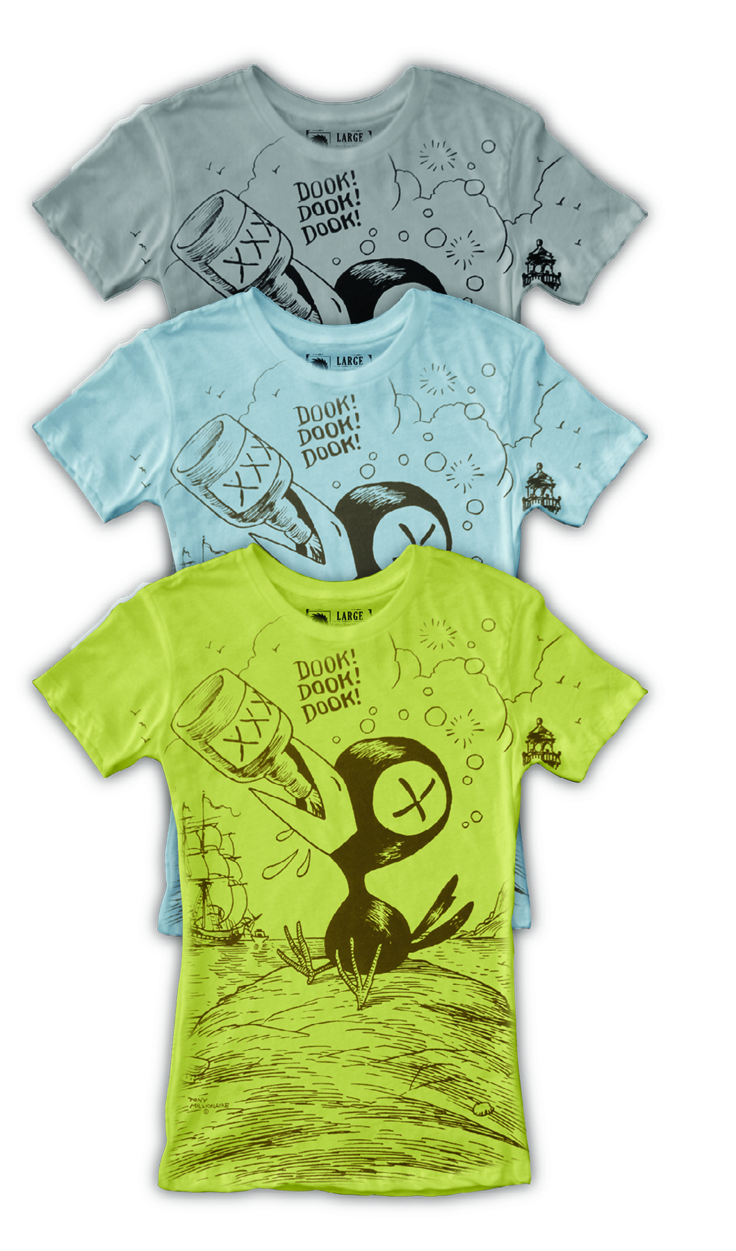 drinky crow t shirt