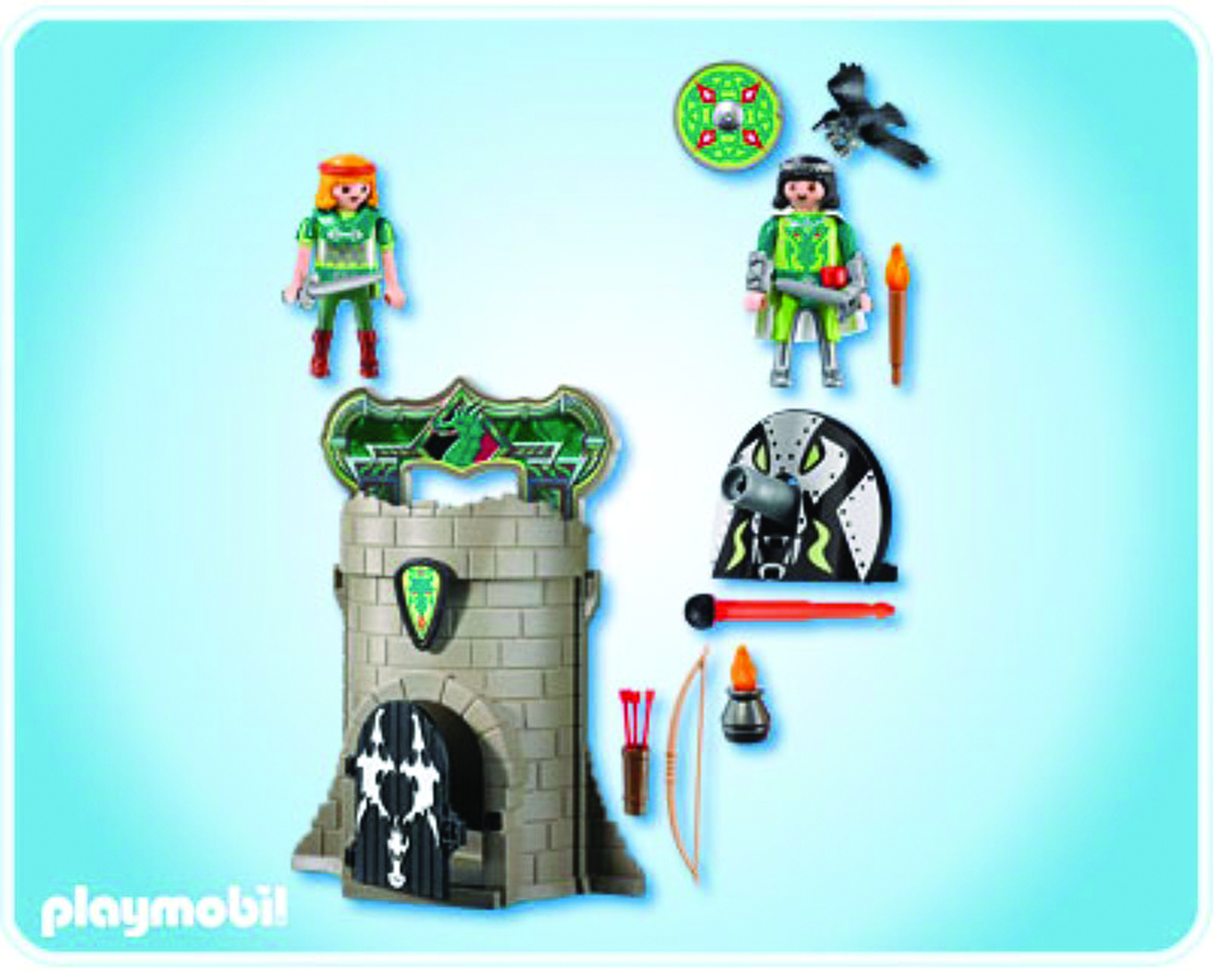 DEC111718 - PLAYMOBIL DRAGONS LAND KNIGHTS TAKE ALONG TOWER - Previews ...