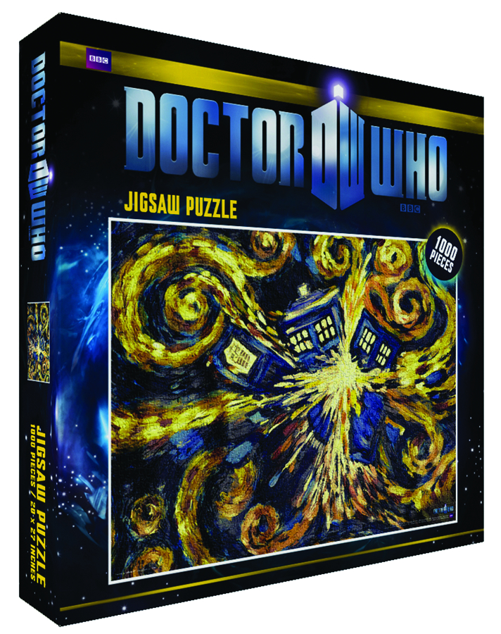 Jan121975 Doctor Who Exploding Tardis 1000pc Jigsaw Puzzle