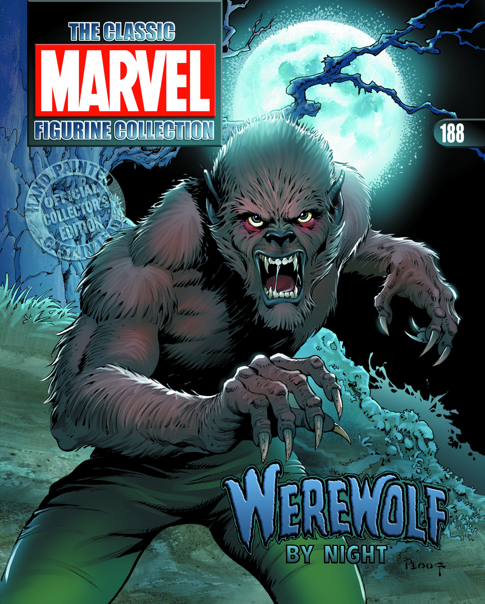 AUG121461 - CLASSIC MARVEL FIG COLL MAG #188 WEREWOLF BY NIGHT ...