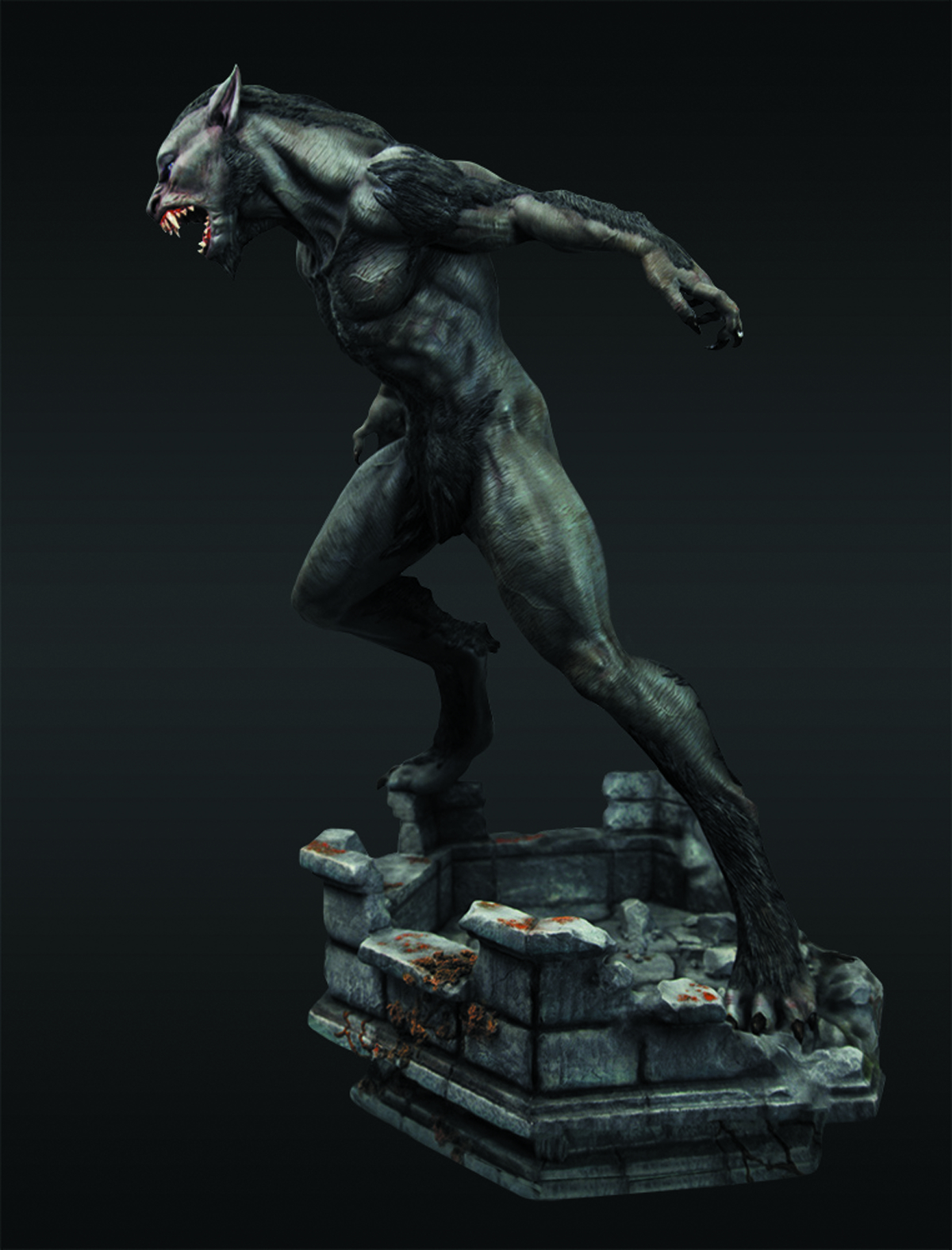 MAY131911 - UNDERWORLD LYCAN 1/4 SCALE STATUE - Previews World