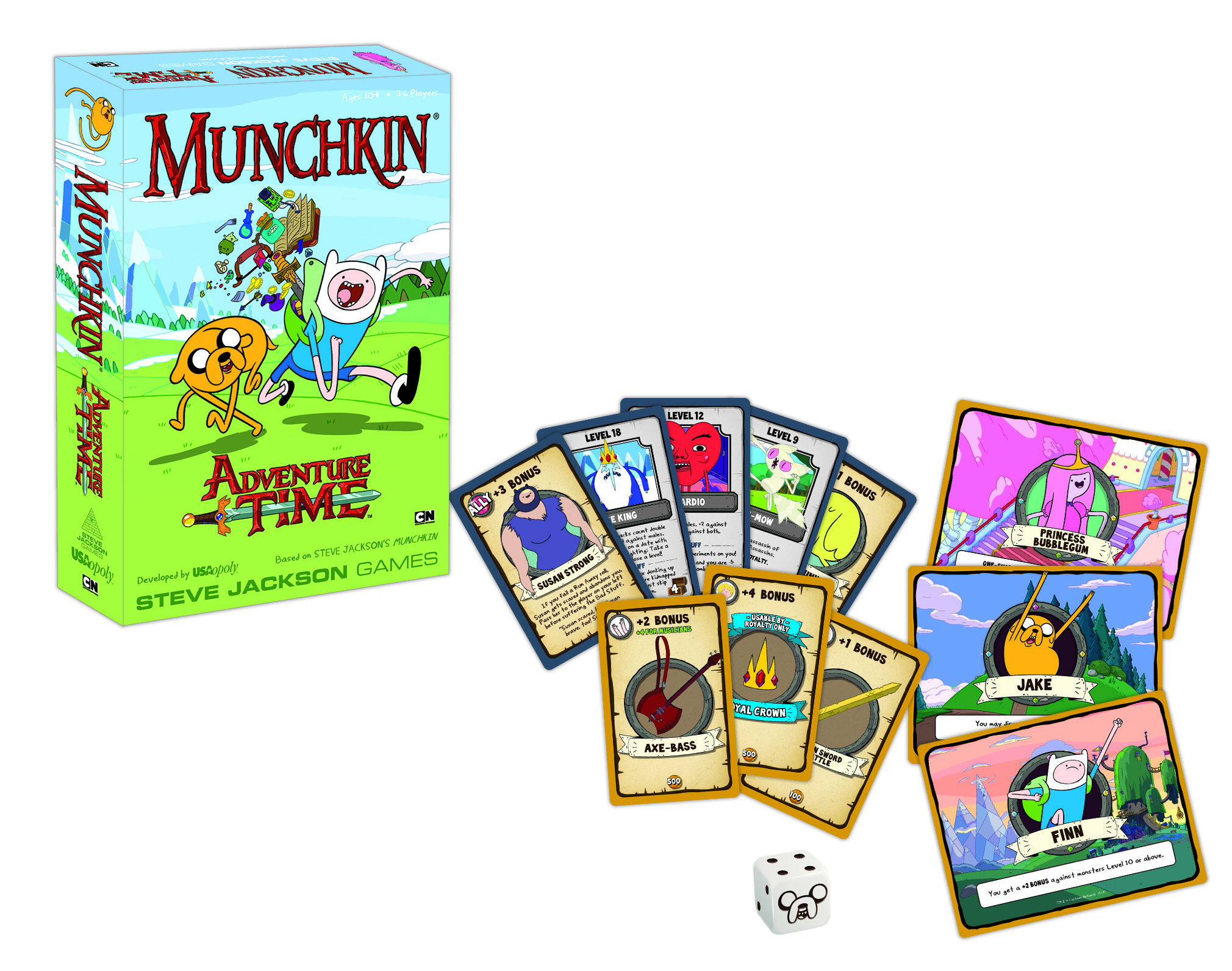 JUN142638 - MUNCHKIN ADVENTURE TIME - Previews World