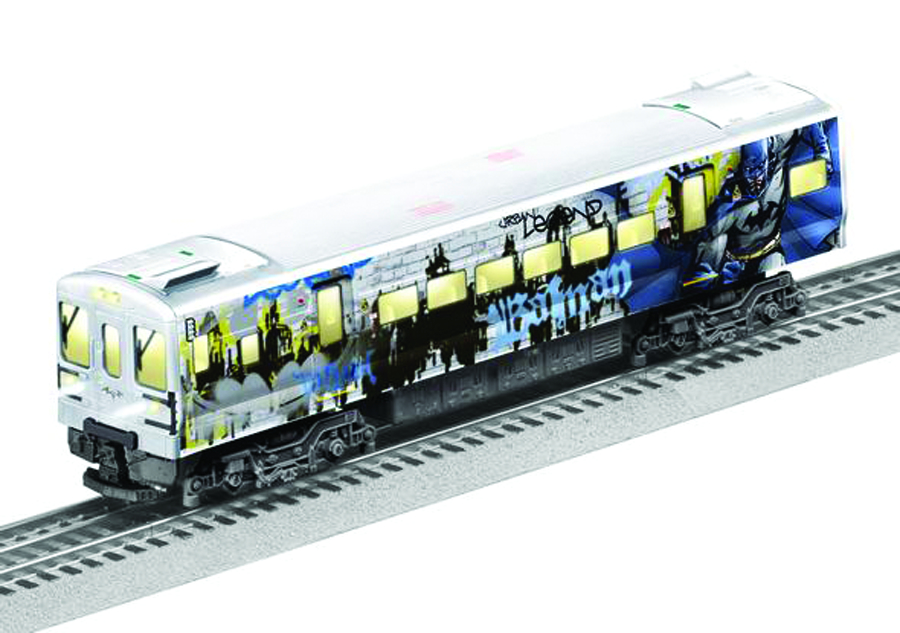 JUL142054 - LIONEL DC BATMAN M7 SUBWAY TRAIN SET - Previews World