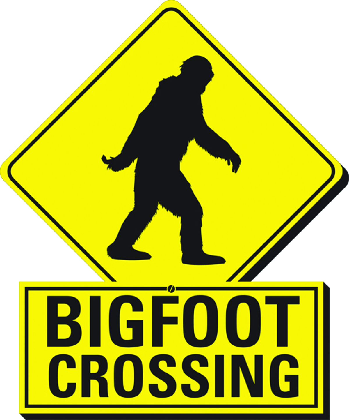 MAR152596 - BIGFOOT CROSSING MAGNET - Previews World