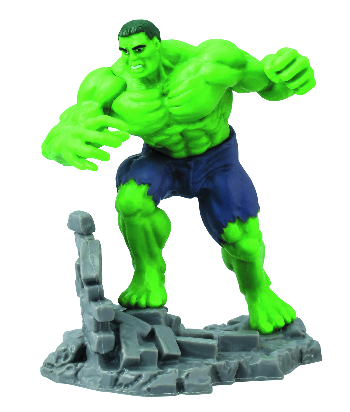 hulk grey edition pvc diorama