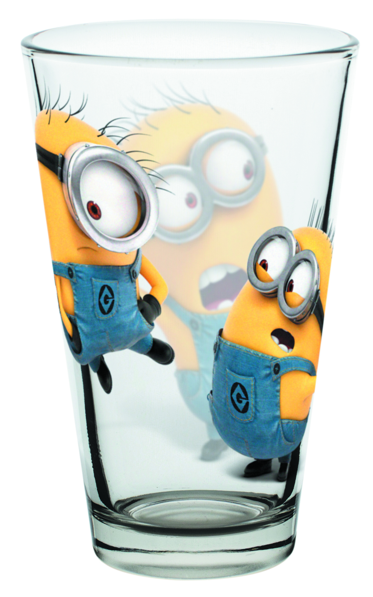 AUG152883 - MINIONS GROUP 10 OZ JUICE GLASS - Previews World