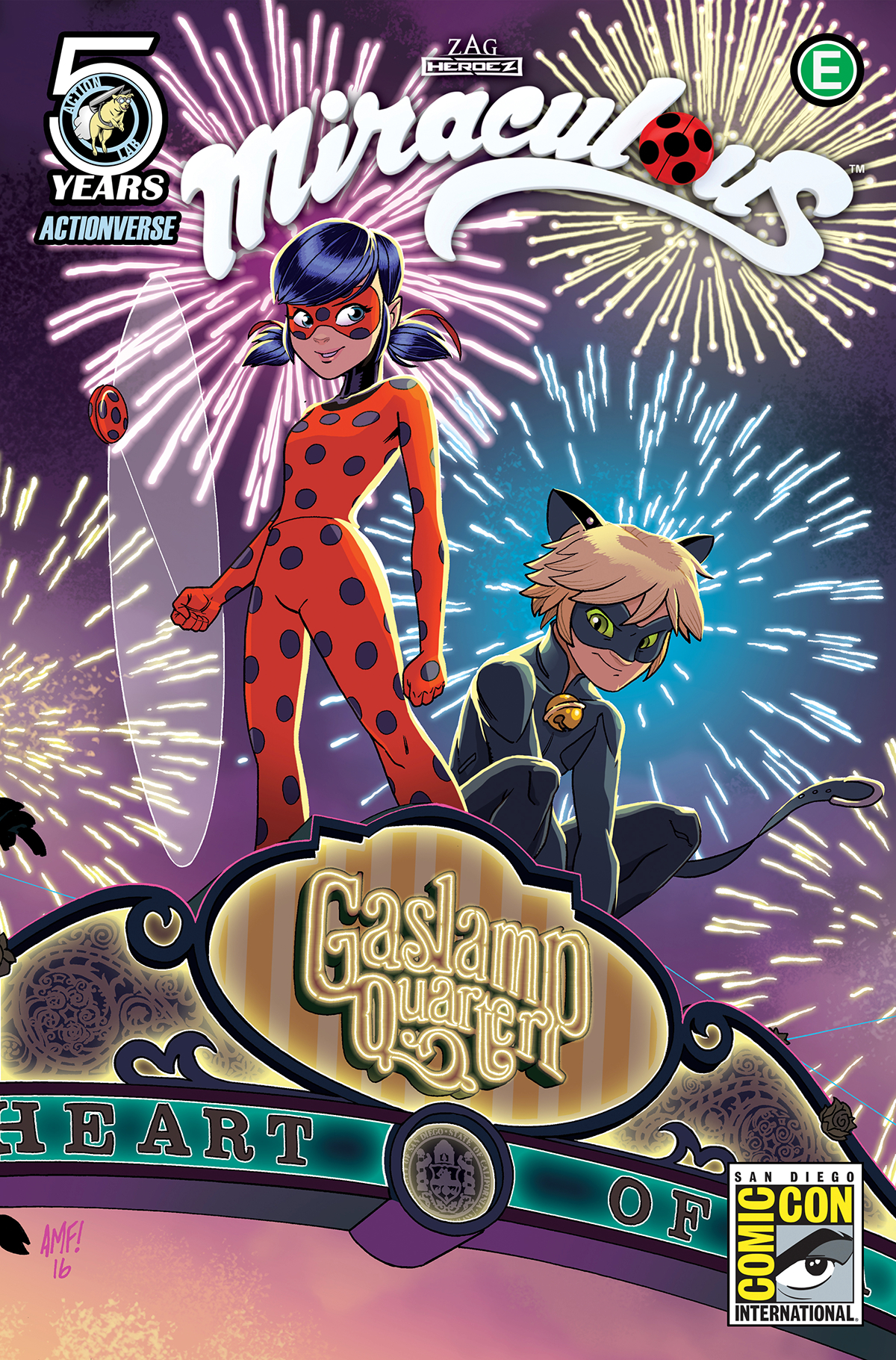 Mar169038 Sdcc 2016 Miraculous Tales Ladybug Cat Noir Tp