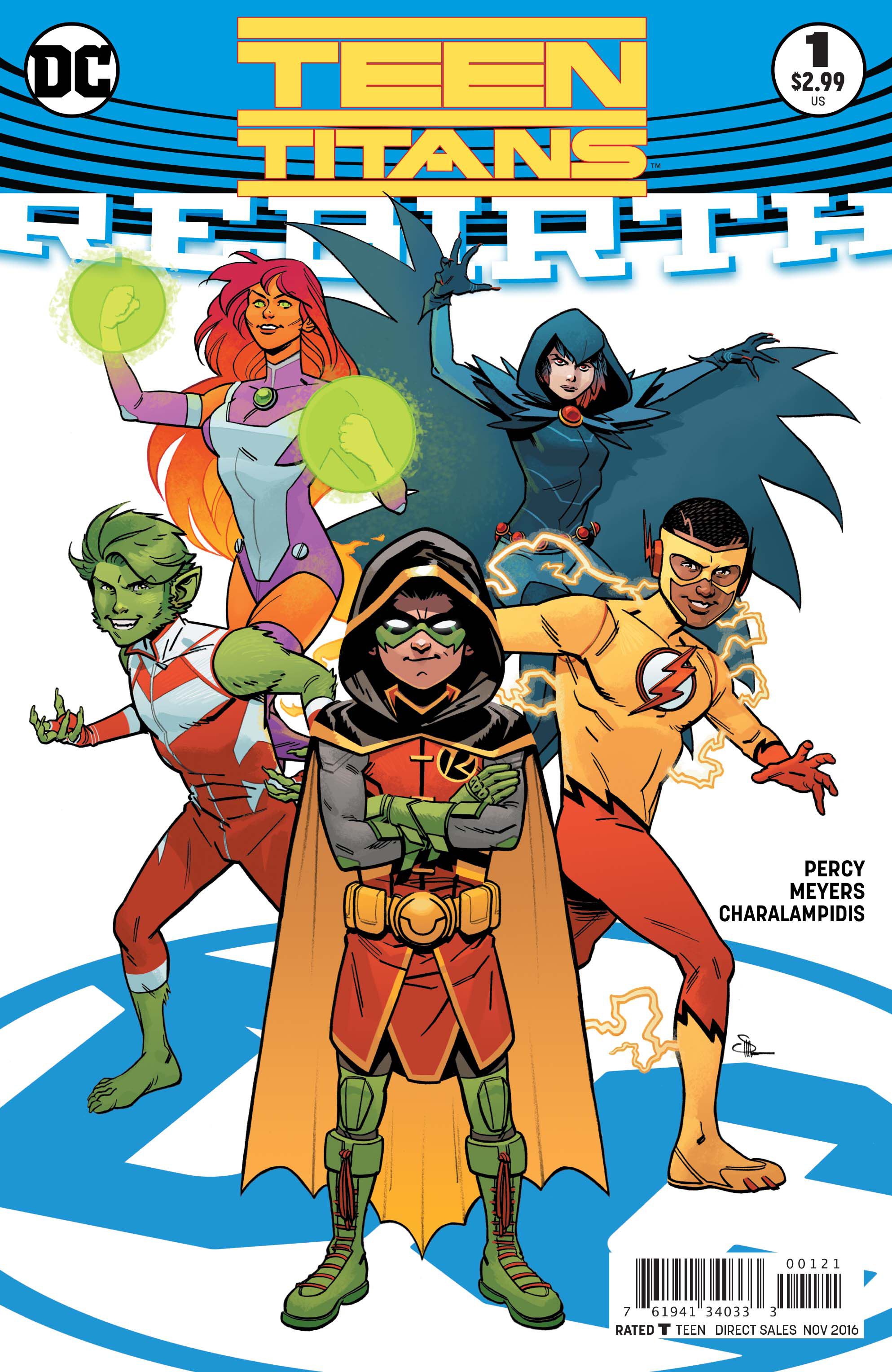 JUL160281 - TEEN TITANS REBIRTH #1 VAR ED - Previews World