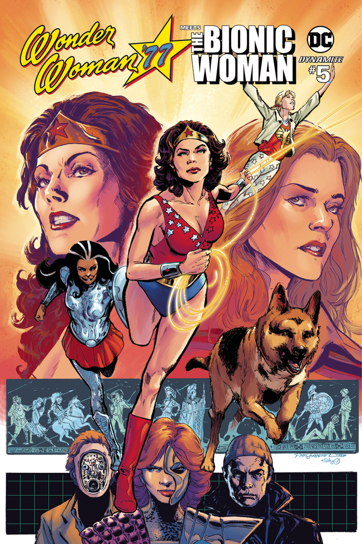 FEB171560 - WONDER WOMAN 77 BIONIC WOMAN #5 (OF 6) CVR B JIMENEZ ...