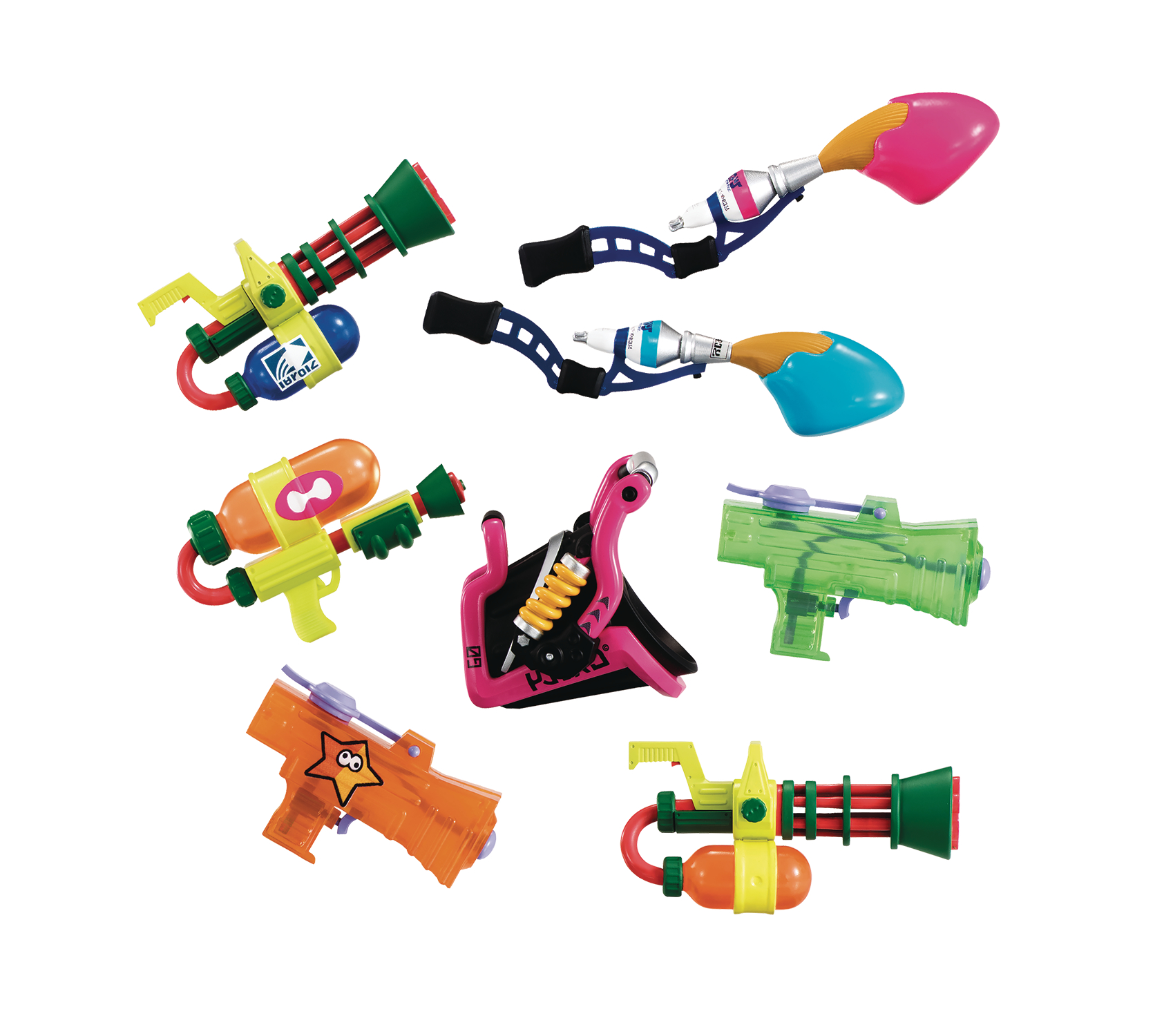 JAN178953 - SPLATOON WEAPONS COLLECTION 2 8PC DIS - Previews World