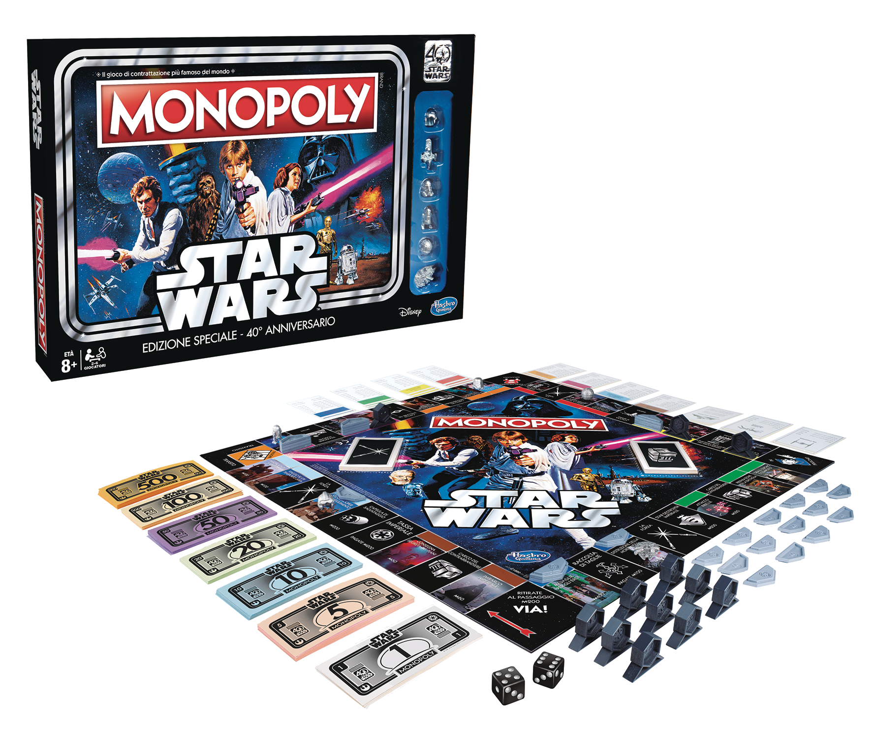 monopoly star wars 40th anniversary edition