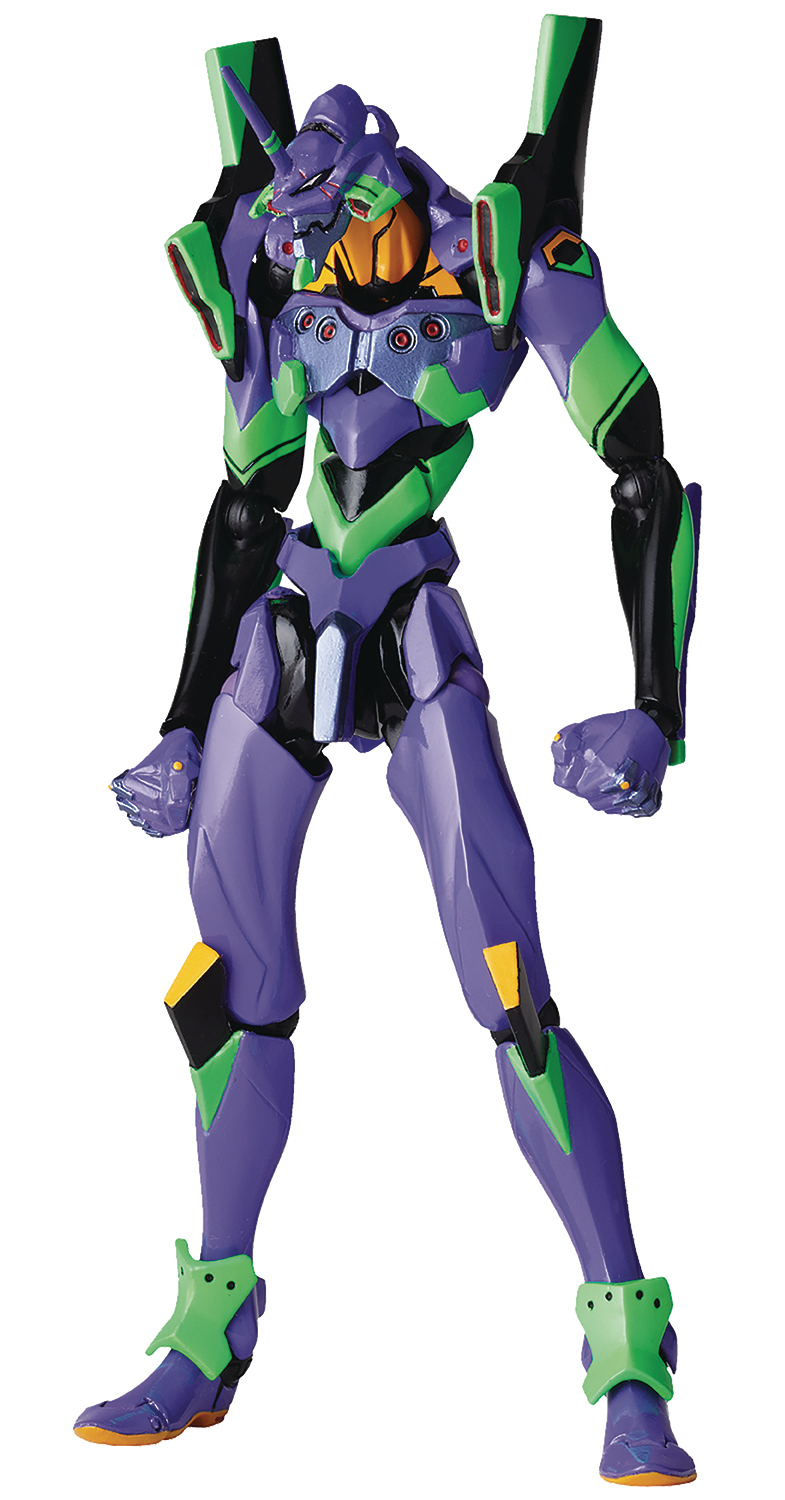 APR178931 - REVOLTECH EVANGELION EVOLUTION EV-001 AF UNIT-01 - Previews
