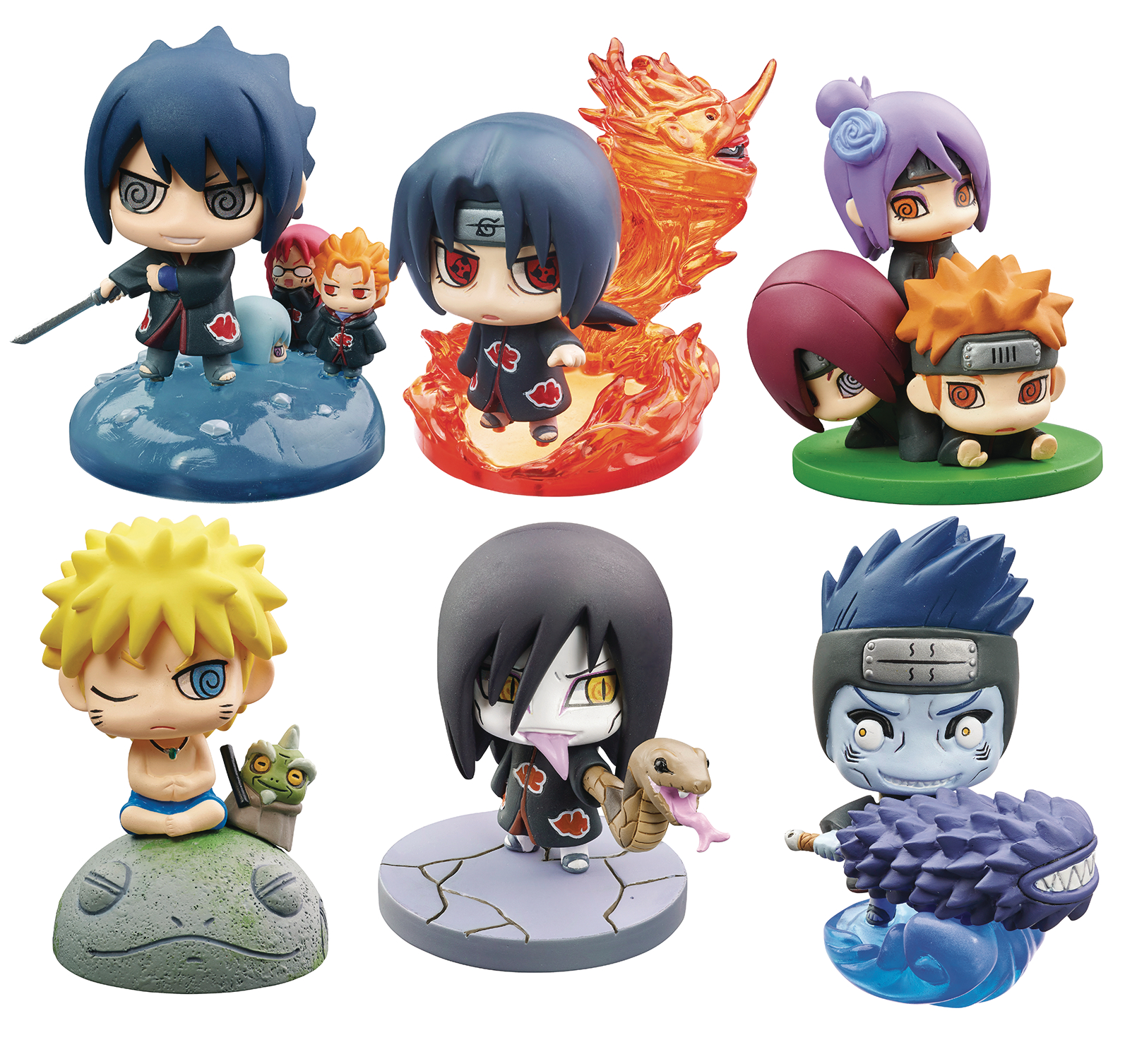 JUN178580 - NARUTO SHIPPUDEN PETIT CHARA LAND AKATSUKI 