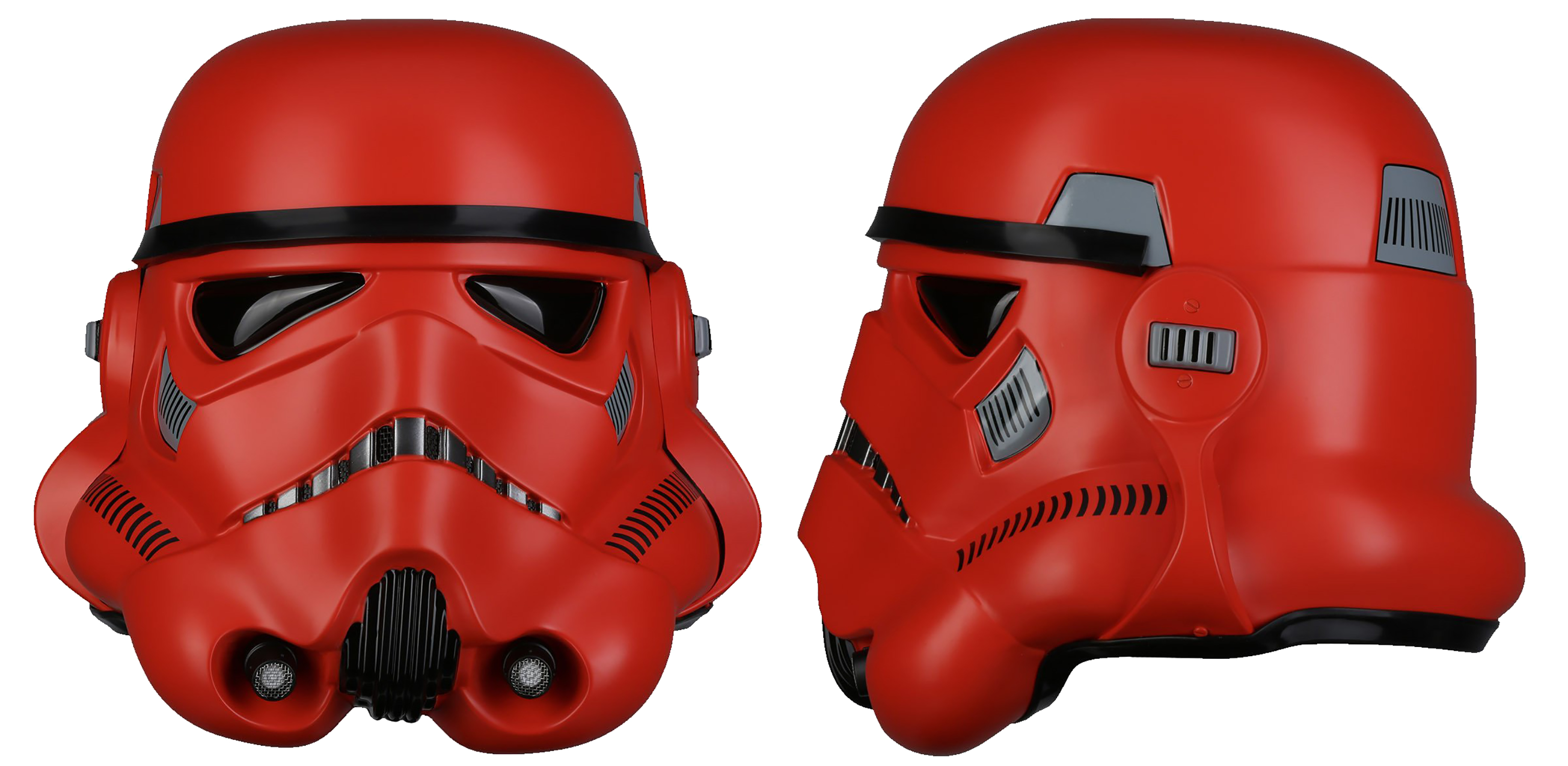 crimson stormtrooper helmet