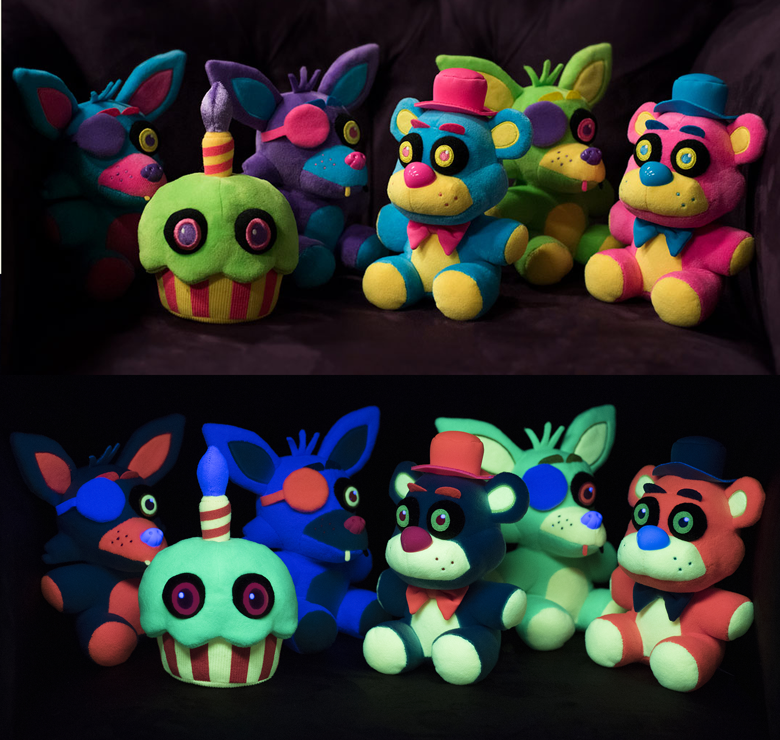 all the fnaf plushies