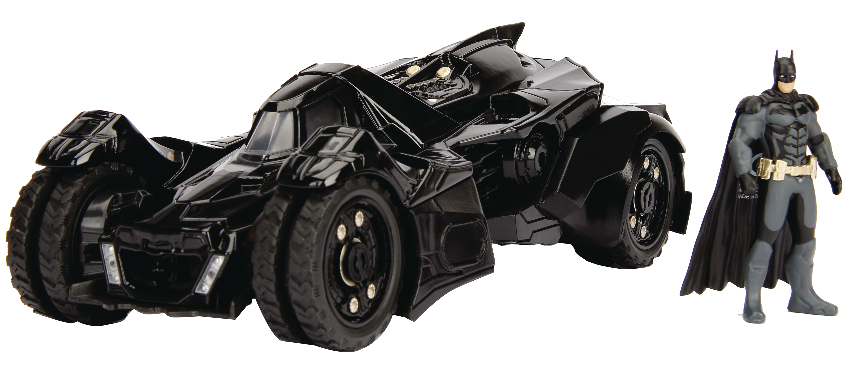 SEP178807 - METALS BATMAN ARKHAM KNIGHT BATMOBILE 1/24 VEHICLE