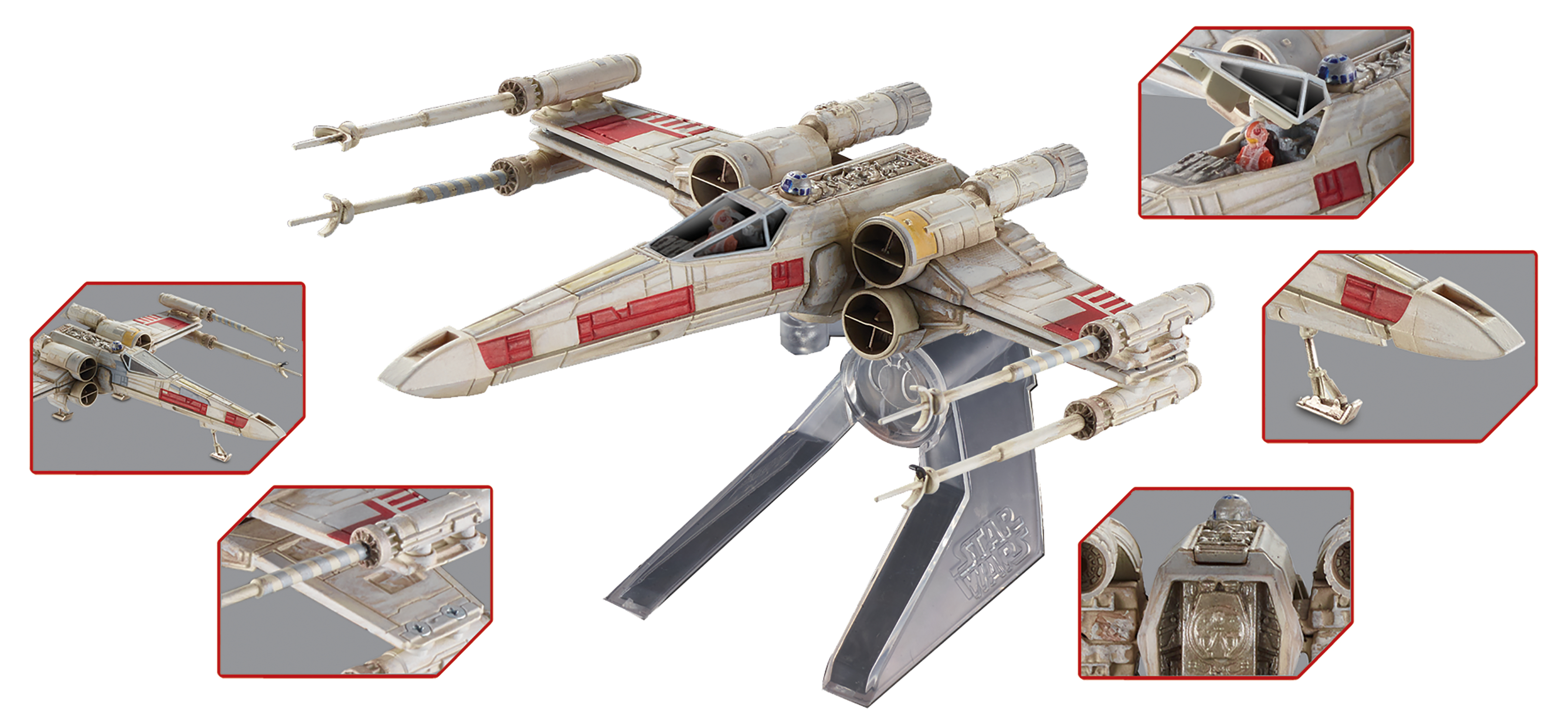 die cast x wing fighter