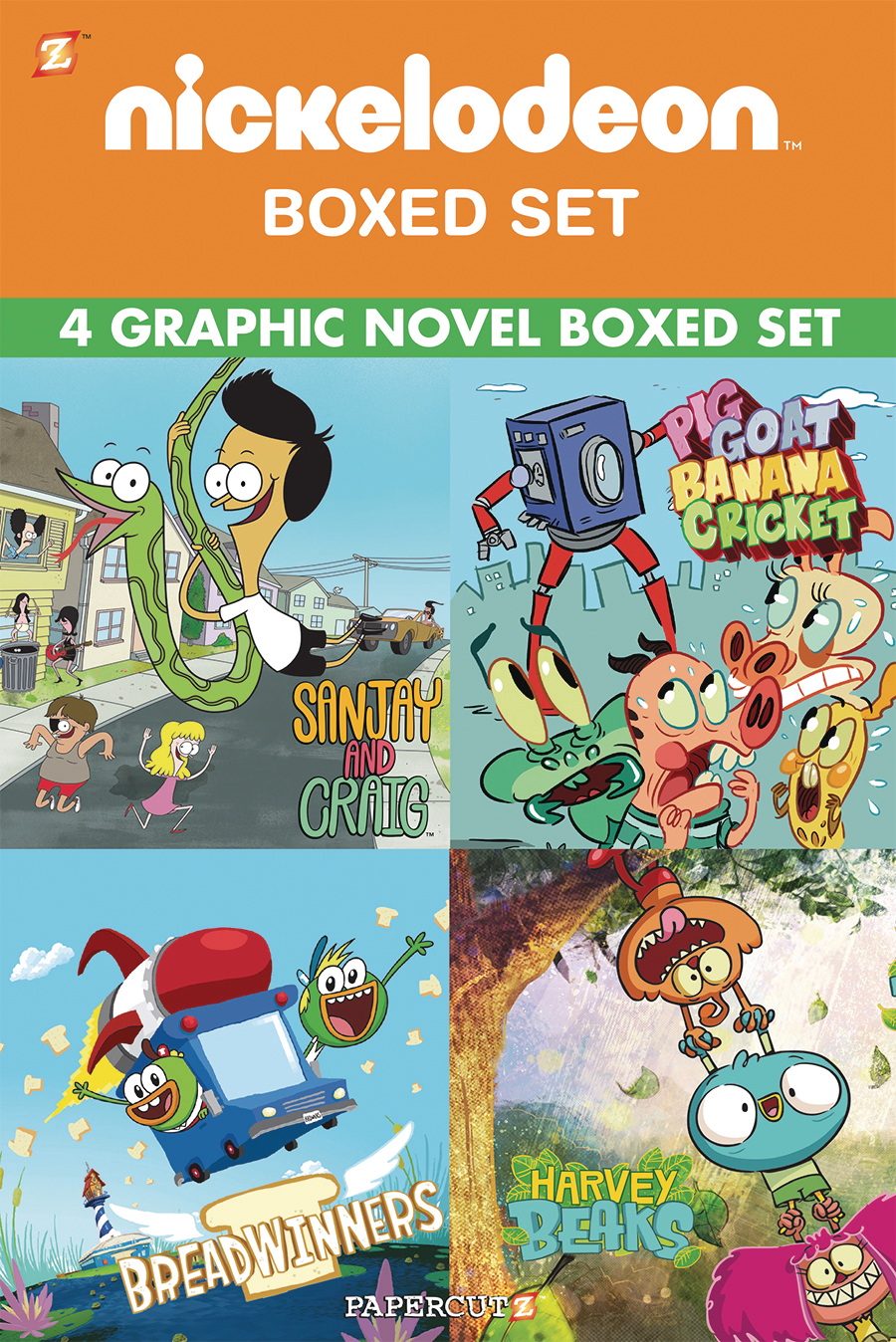 nickelodeon 8 book set