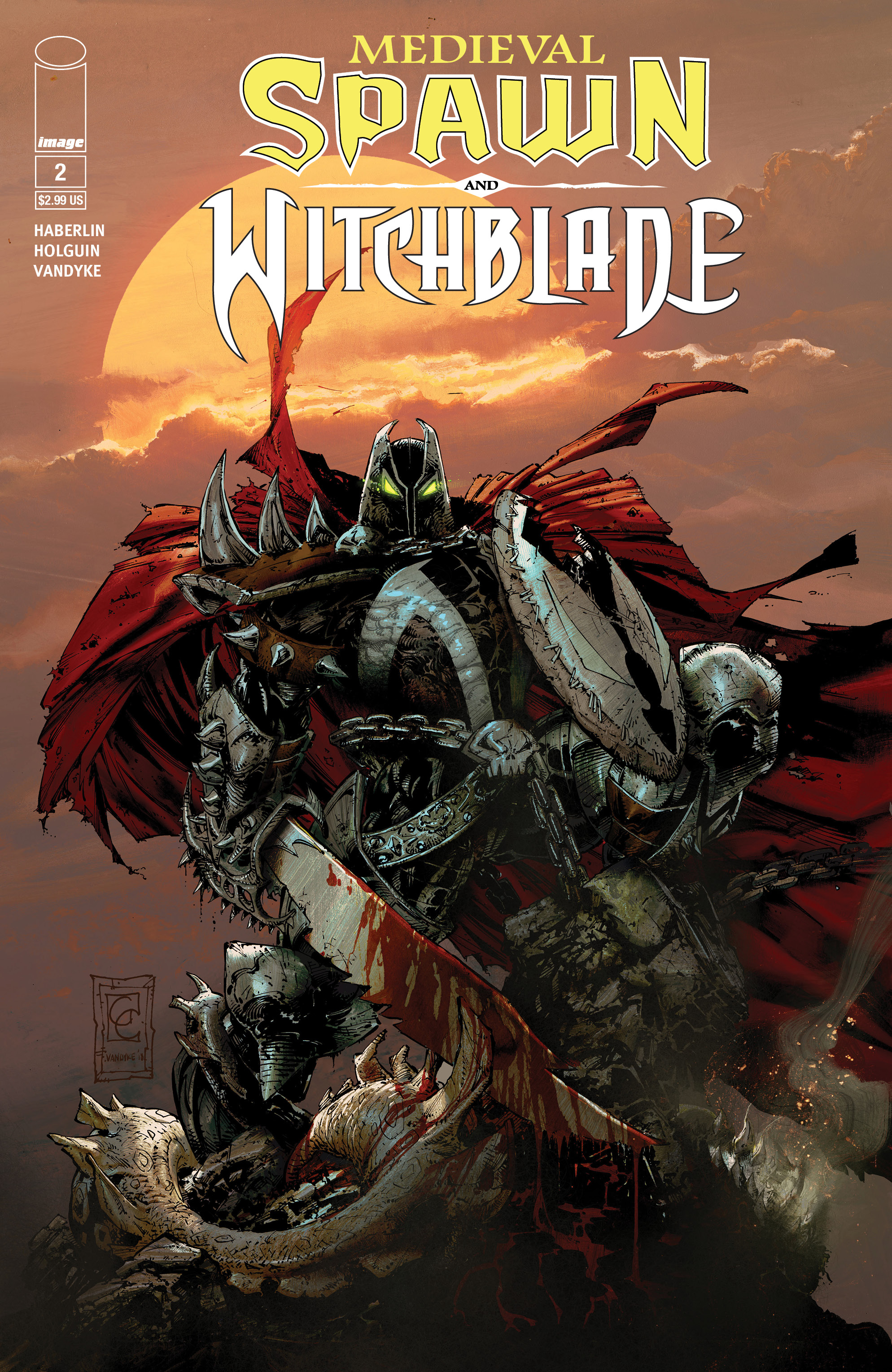 FEB188900 - MEDIEVAL SPAWN WITCHBLADE #2 (OF 4) CVR B CAPULLO ...