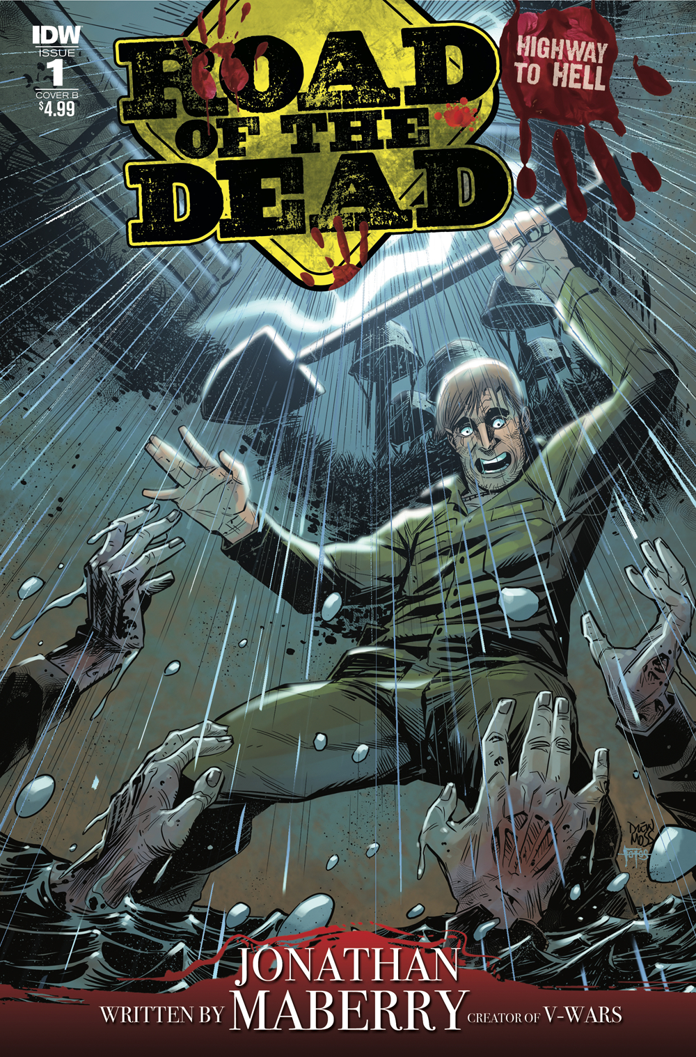 ROAD OF THE DEAD HIGHWAY TO HELL #1 CVR B MOSS