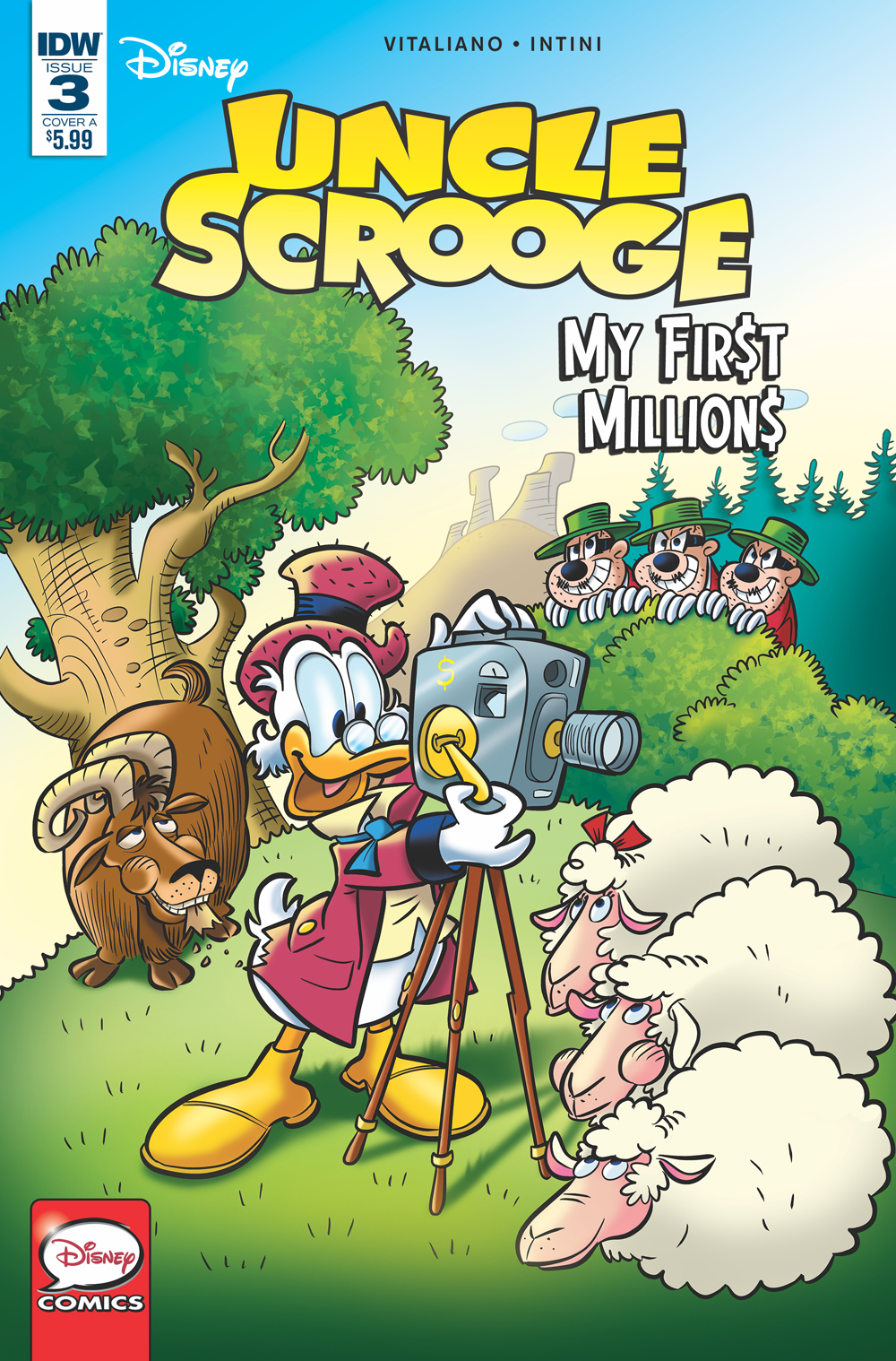 UNCLE SCROOGE MY FIRST MILLIONS #3 (OF 4) CVR A GERVASIO
