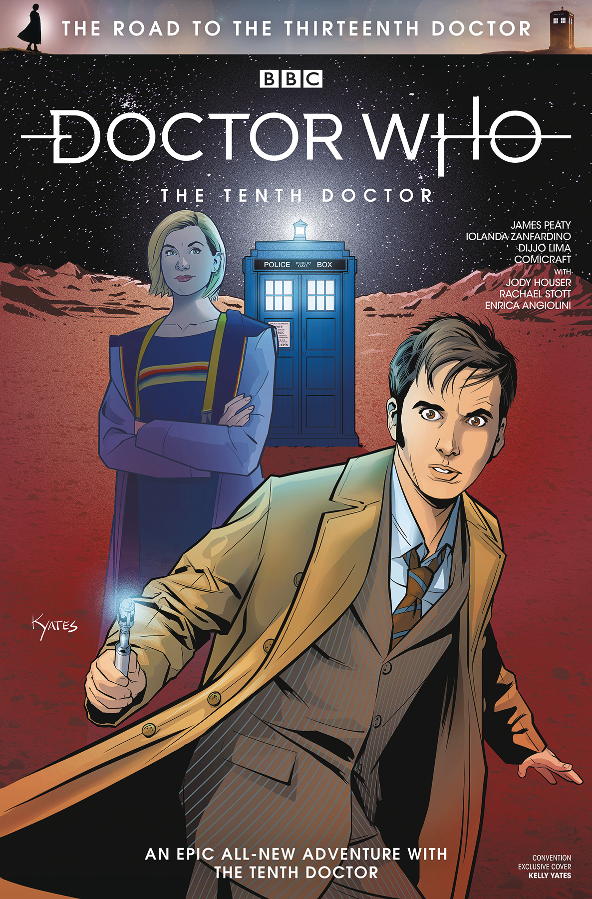 ROAD TO THE 13TH DOCTOR #1 SDCC VAR