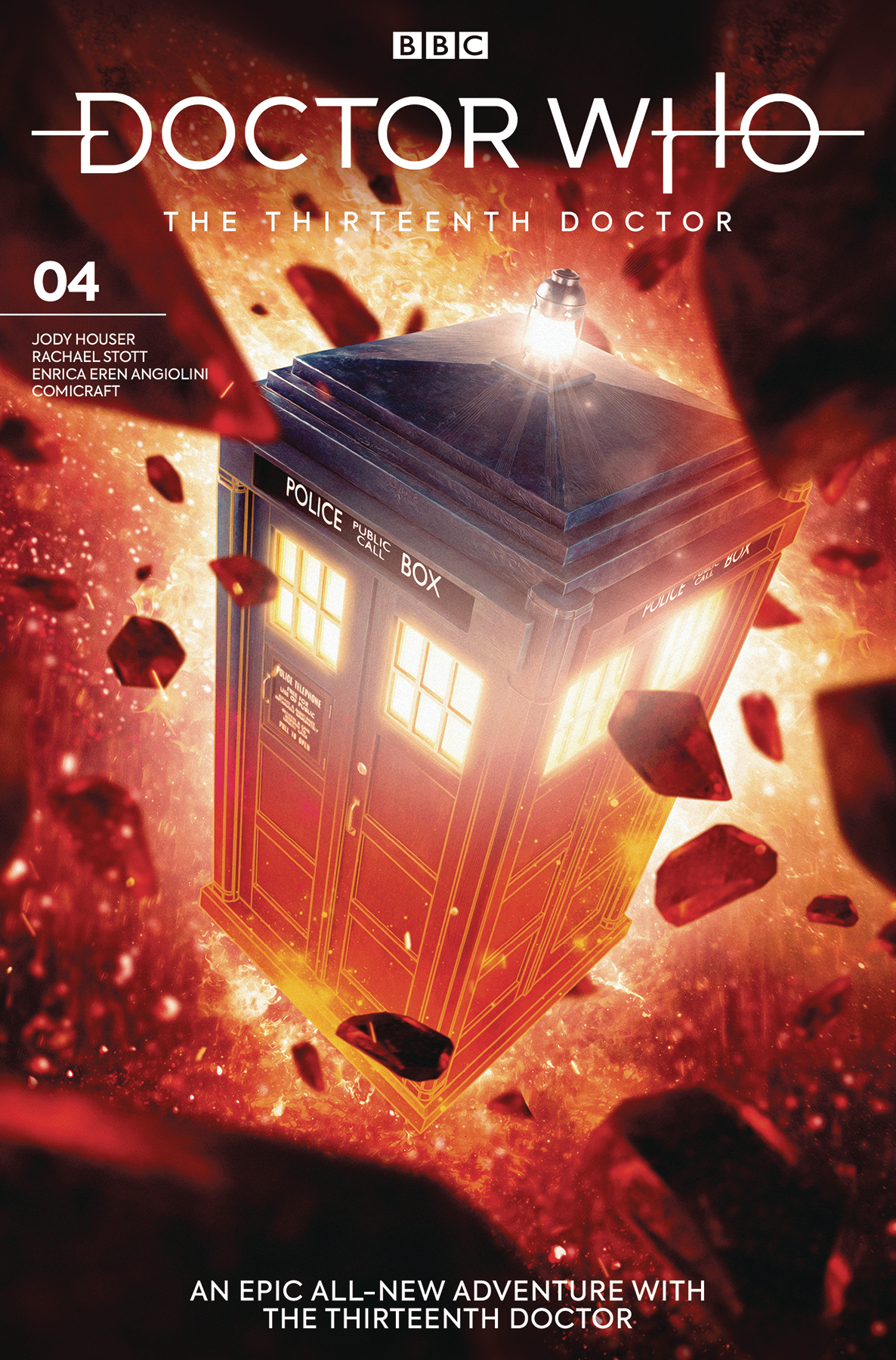 DOCTOR WHO 13TH #4 CVR B BROOKS