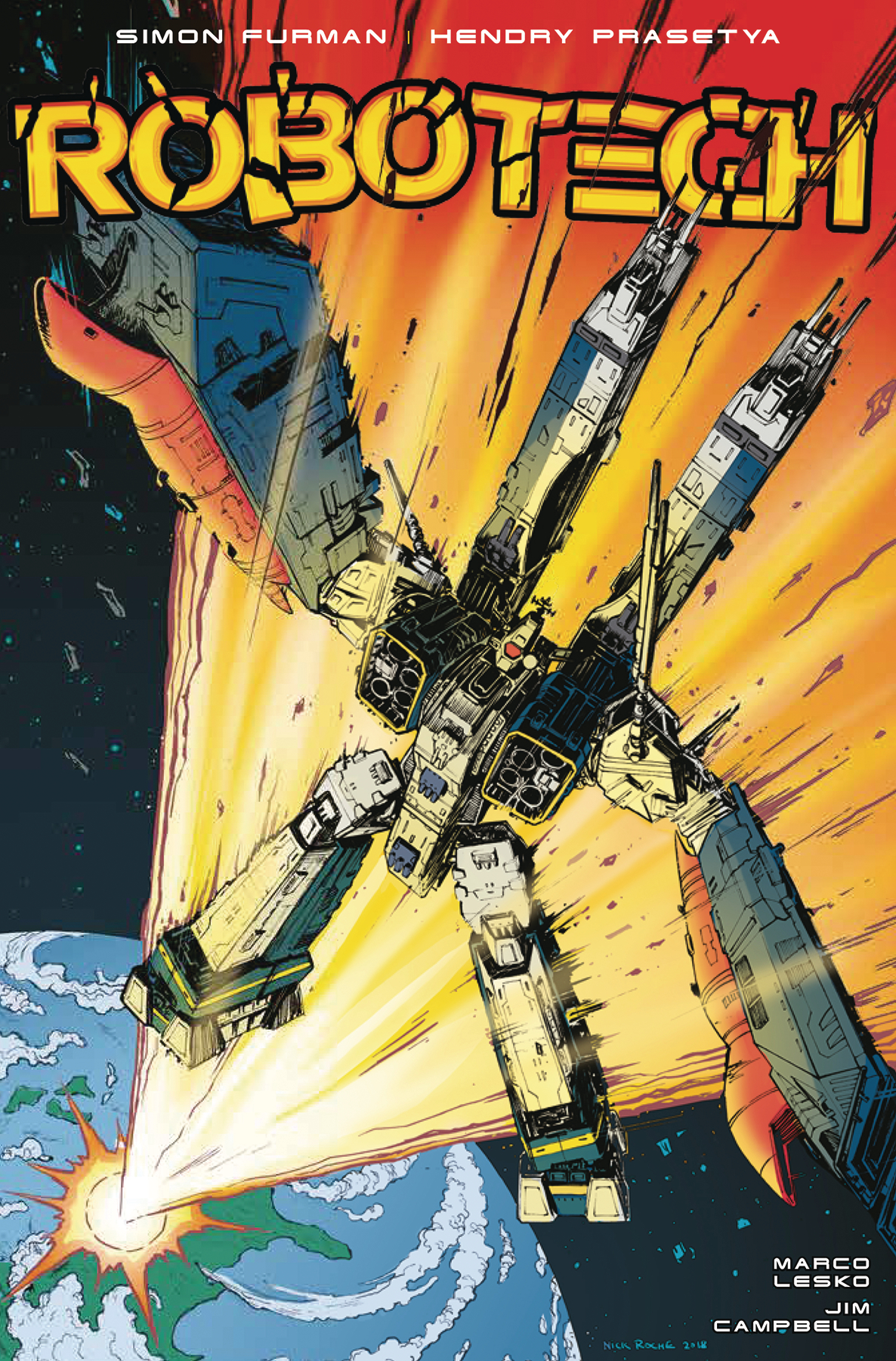 ROBOTECH #16 CVR A ROCHE