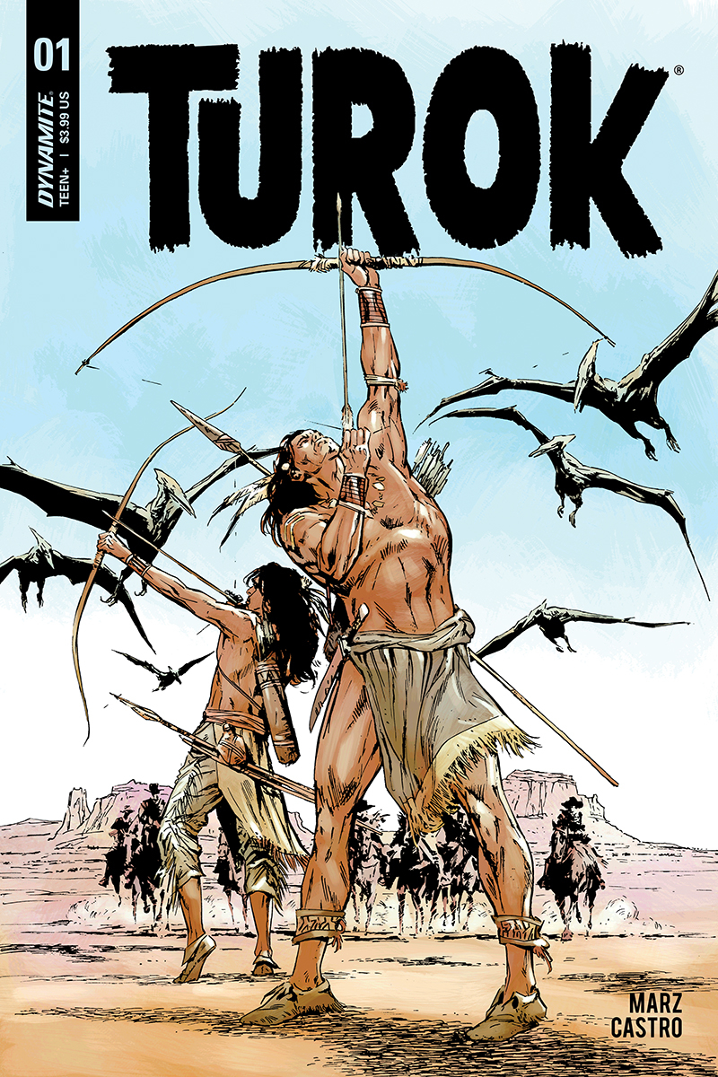 Peter Cannon, Turok and Barbarella/Dejah Thoris Launch in Dynamite January  2019 Solicitations