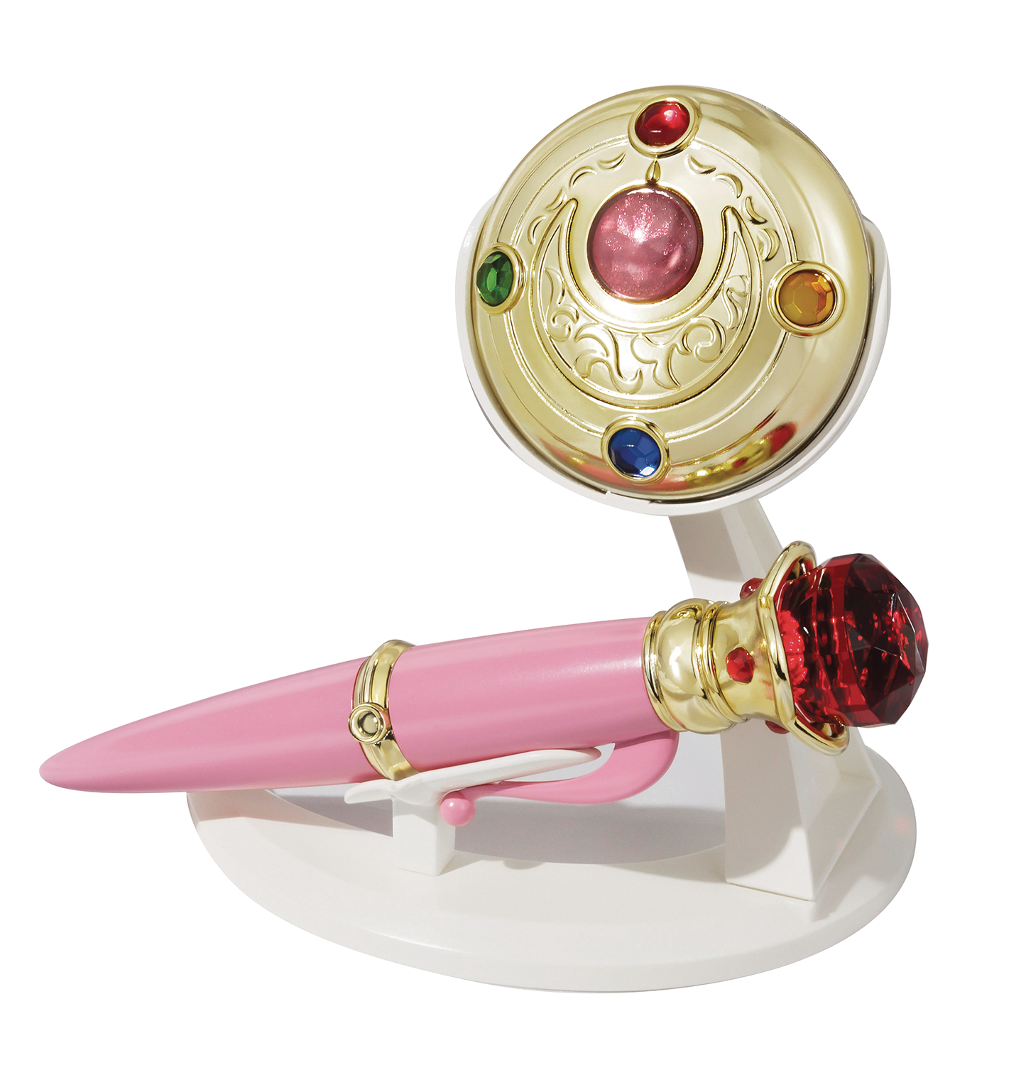 bandai sailor moon prism stationery disguise & transformation pen set