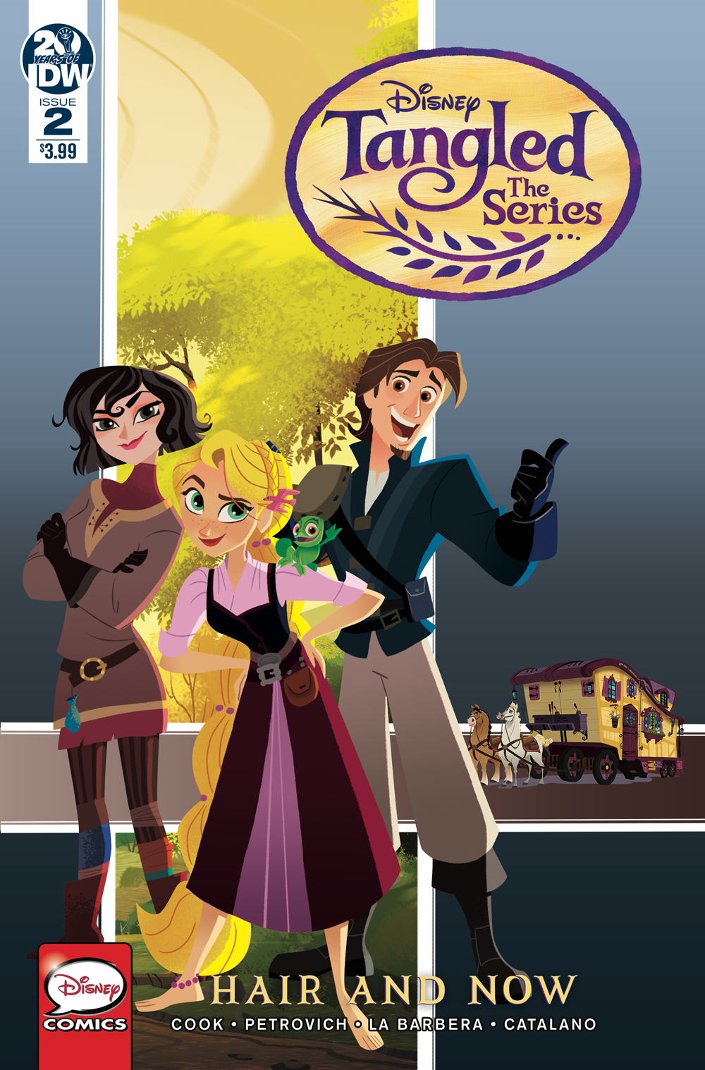 TANGLED THE SERIES HAIR & NOW #2 DISNEY