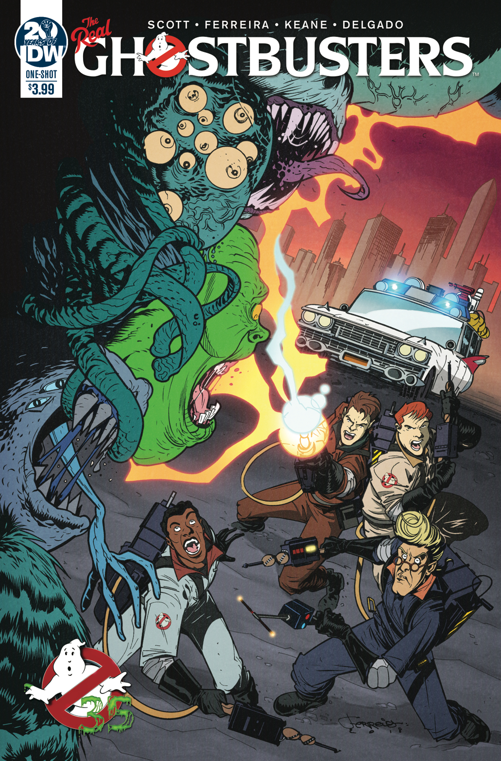 GHOSTBUSTERS 35TH ANNIV REAL GHOSTBUSTERS FERREIRA