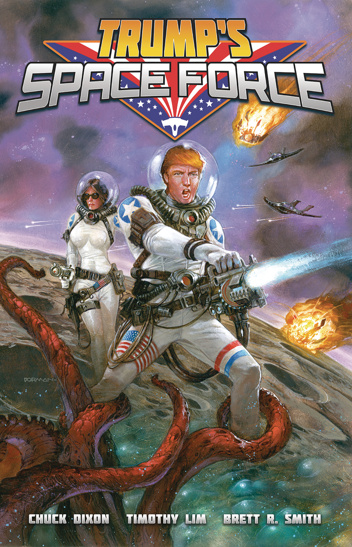 FEB191420 - TRUMP SPACE FORCE ONE-SHOT - Previews World1157 x 1800