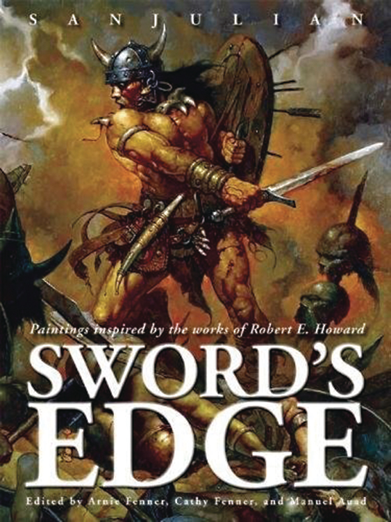 SWORDS EDGE PAINTINGS INSPIRED BY RE HOWARD HC