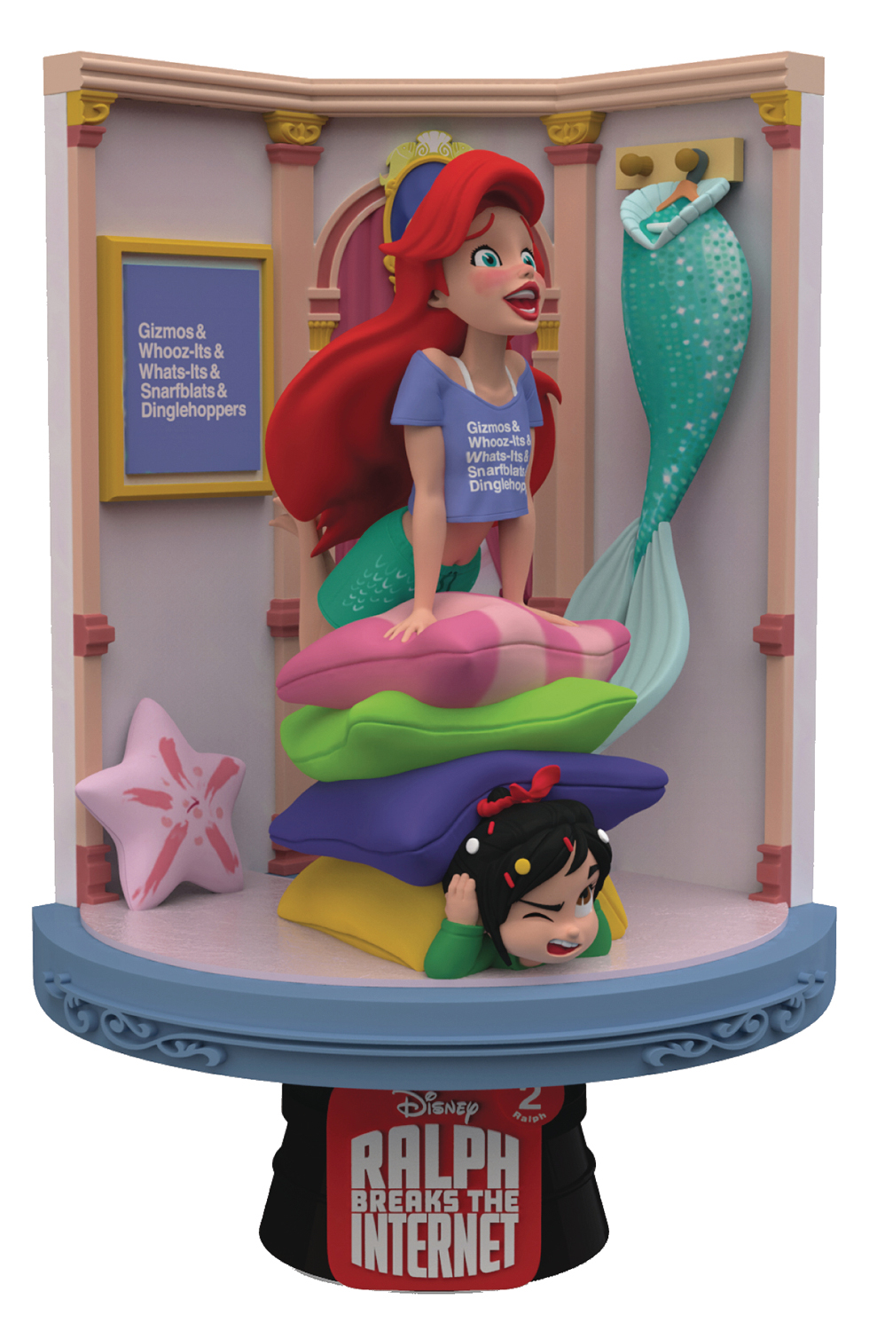 Little mermaid shirt 2024 wreck it ralph