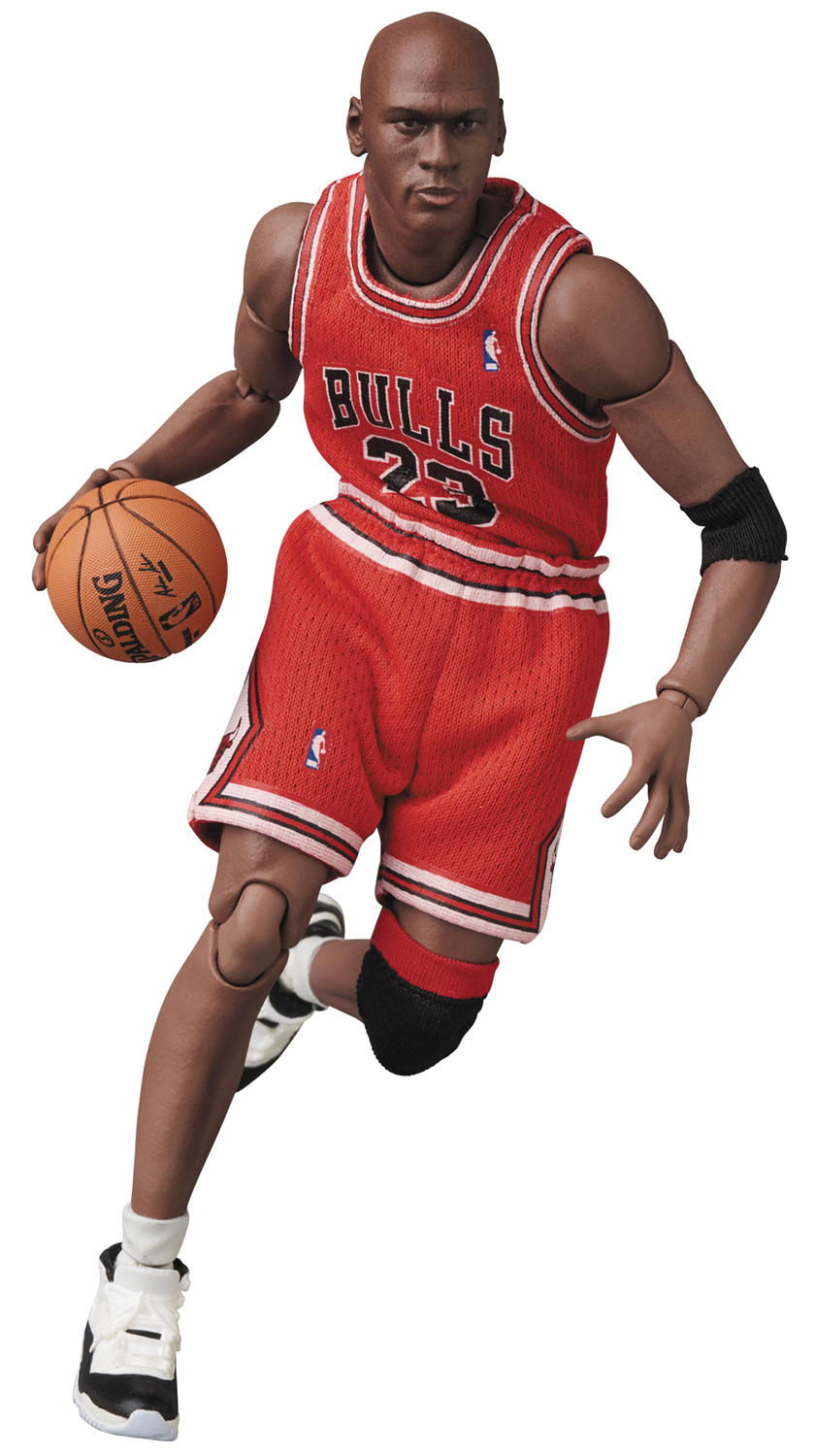 MAY198975 - MICHAEL JORDAN CHICAGO BULLS UNIFORM MAFEX AF - Previews World