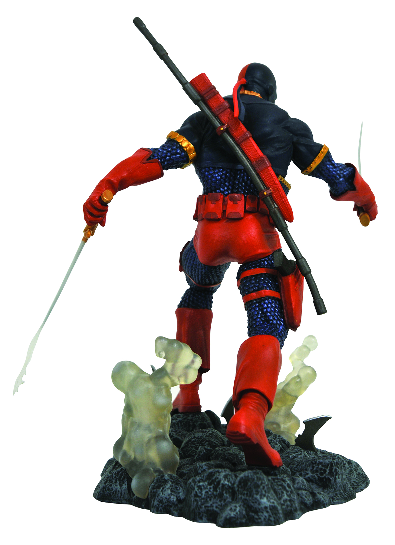 deathstroke rebirth statue