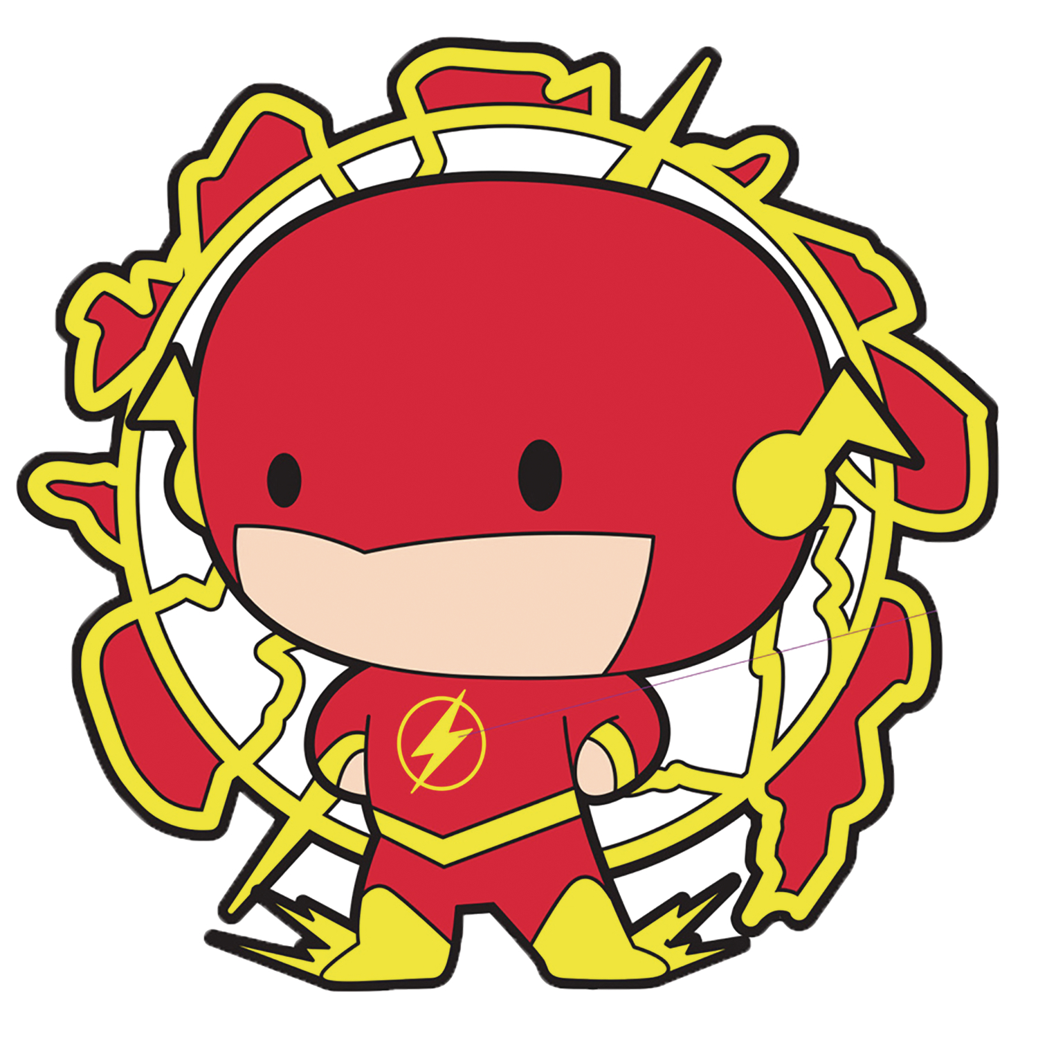 OCT193146 - DC CHIBI FLASH PIN - Previews World