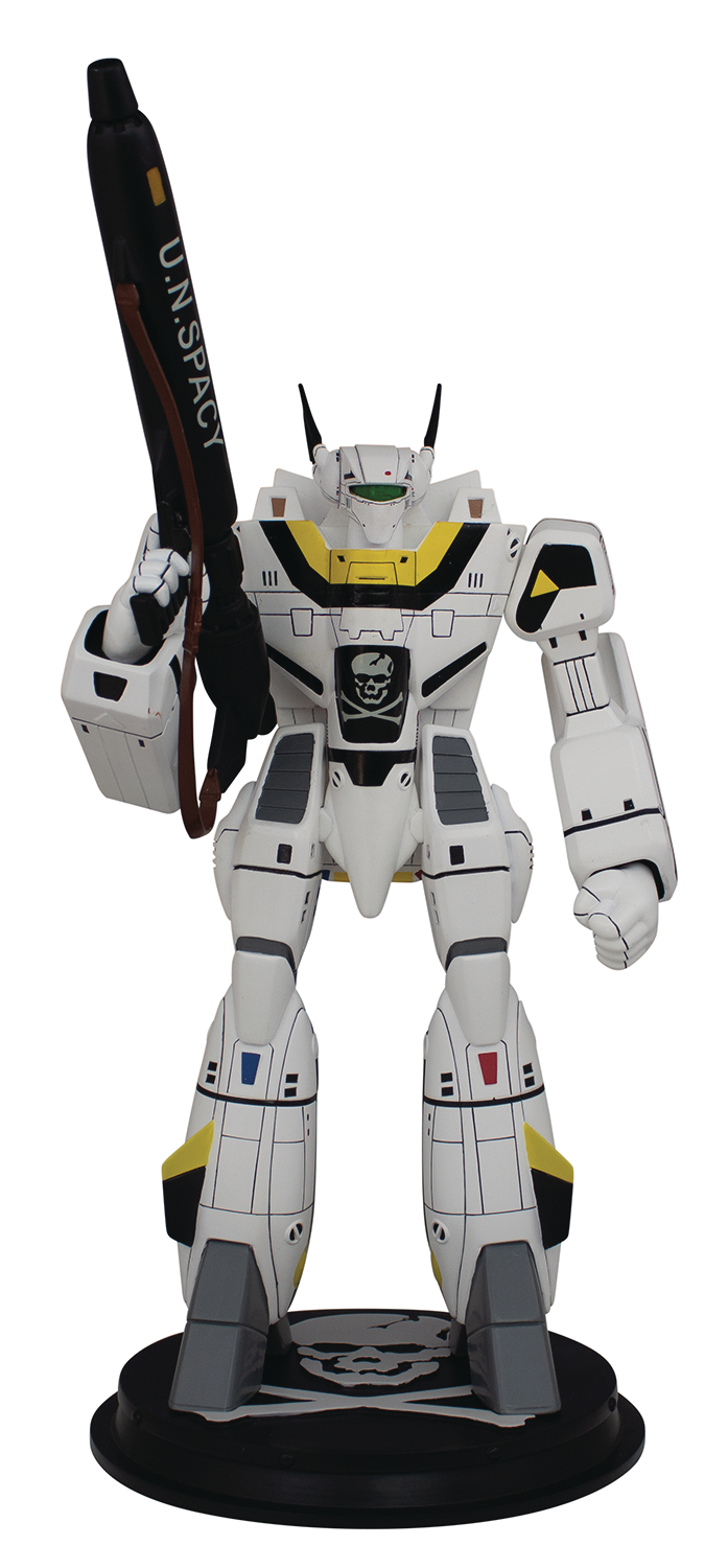 OCT199074 - ROBOTECH BATTLOID VF1S ROY FOKKER 14IN POLYSTONE STATUE - Previews World