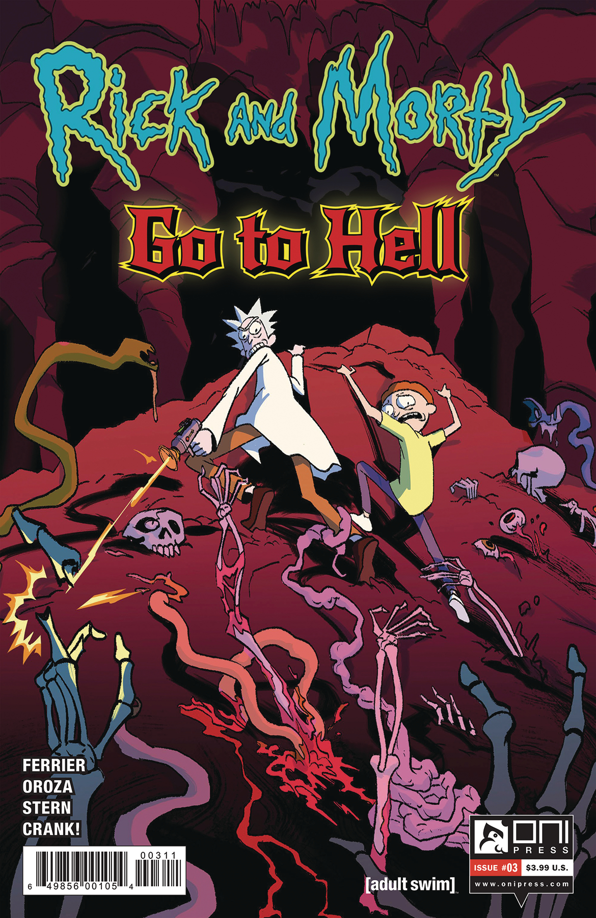 RICK AND MORTY GO TO HELL #3 CVR A OROZA