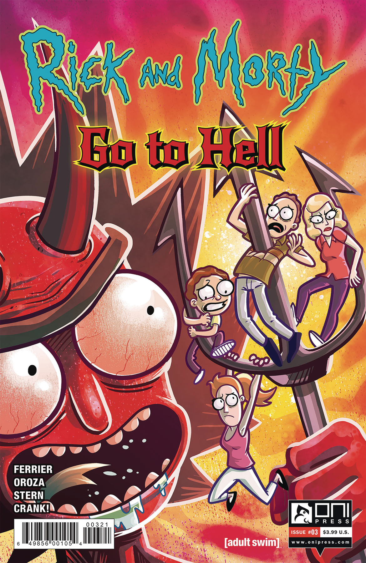 RICK AND MORTY GO TO HELL #3 CVR B OROZA