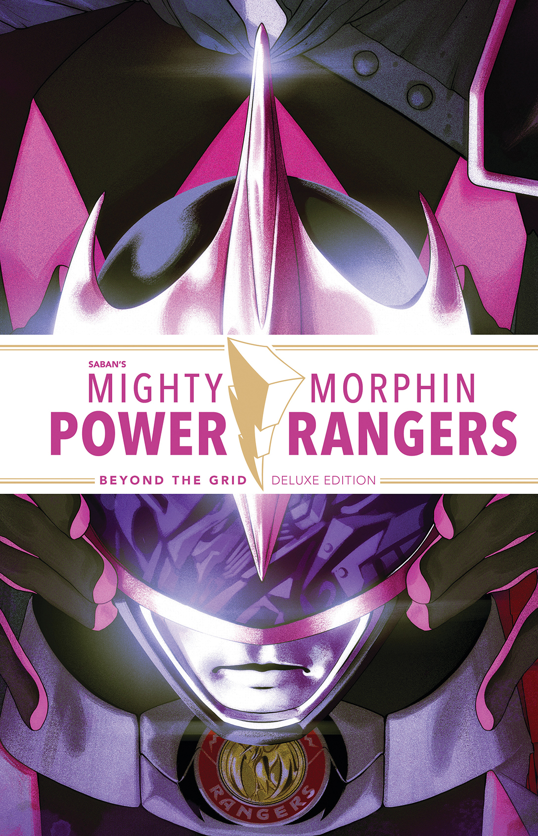 MIGHTY MORPHIN POWER RANGERS BEYOND THE GRID DLX ED HC