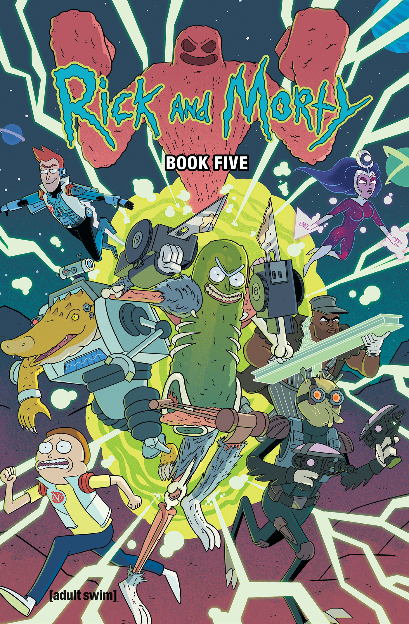 RICK AND MORTY HC BOOK 05 DLX ED (MR)