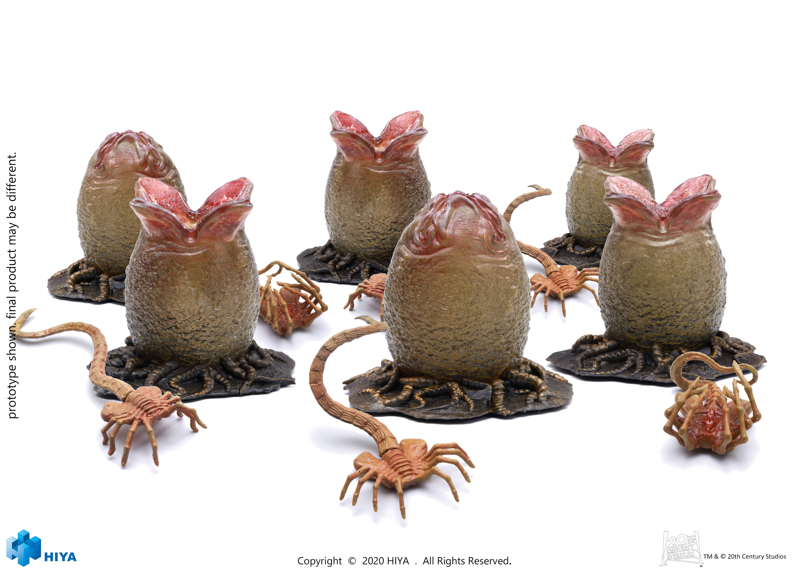 DEC208211 - ALIEN EGGS AND FACEHUGGER PX 1/18 SCALE FIGURE