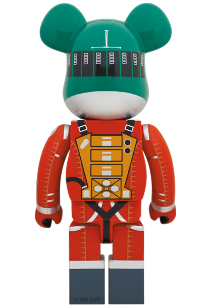 JAN218771 - 2001 SPACE ODYSSEY GREEN HELMET & ORANGE SUIT 1000