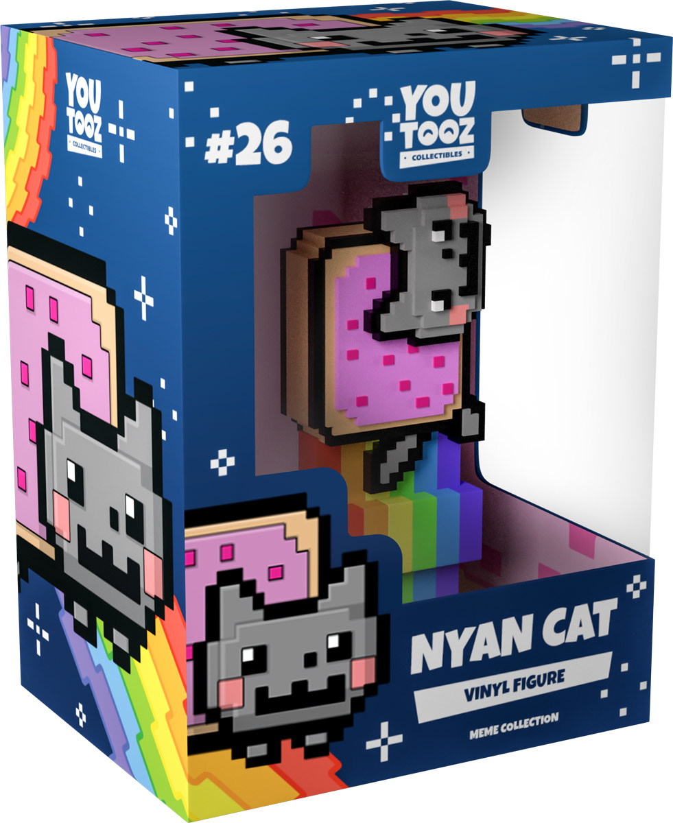 FEB218291 - NYANCAT 4.5IN VINYL FIGURE - Previews World